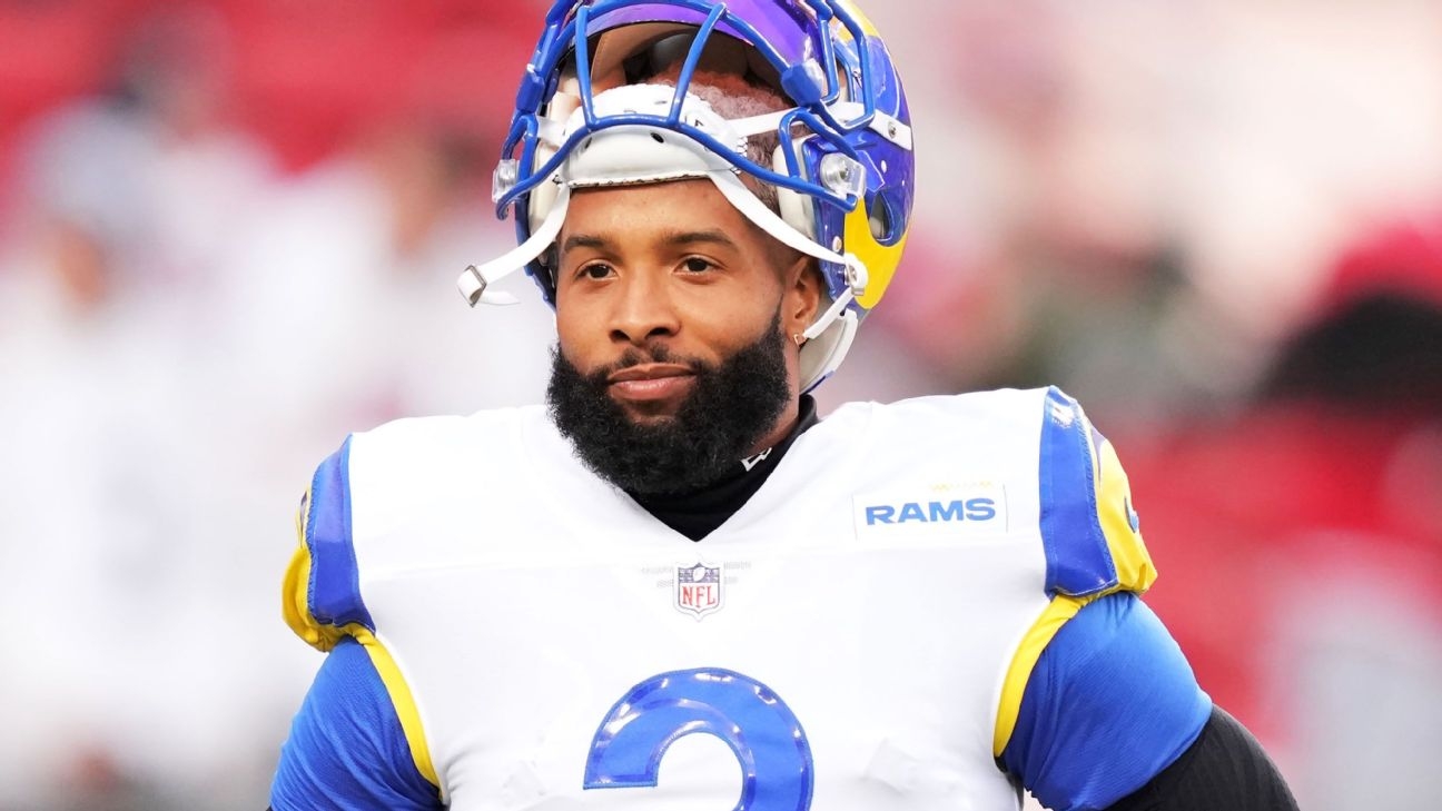 1300x730 Los Angeles Rams list WR Odell Beckham Jr., RB Darrell Henderson as questionable, Desktop