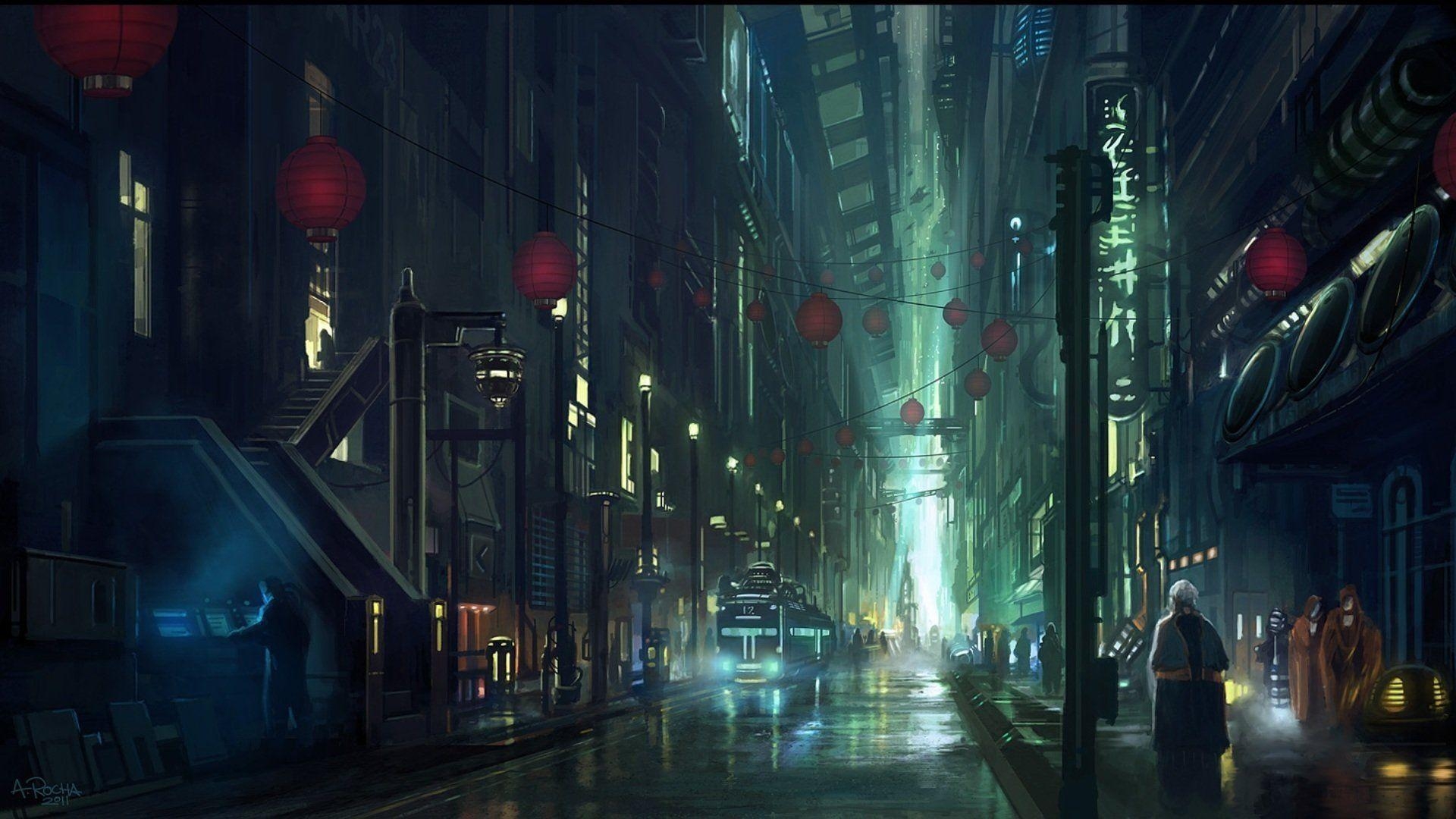 1920x1080 Blade Runner Concept Art Wallpaper, Desktop