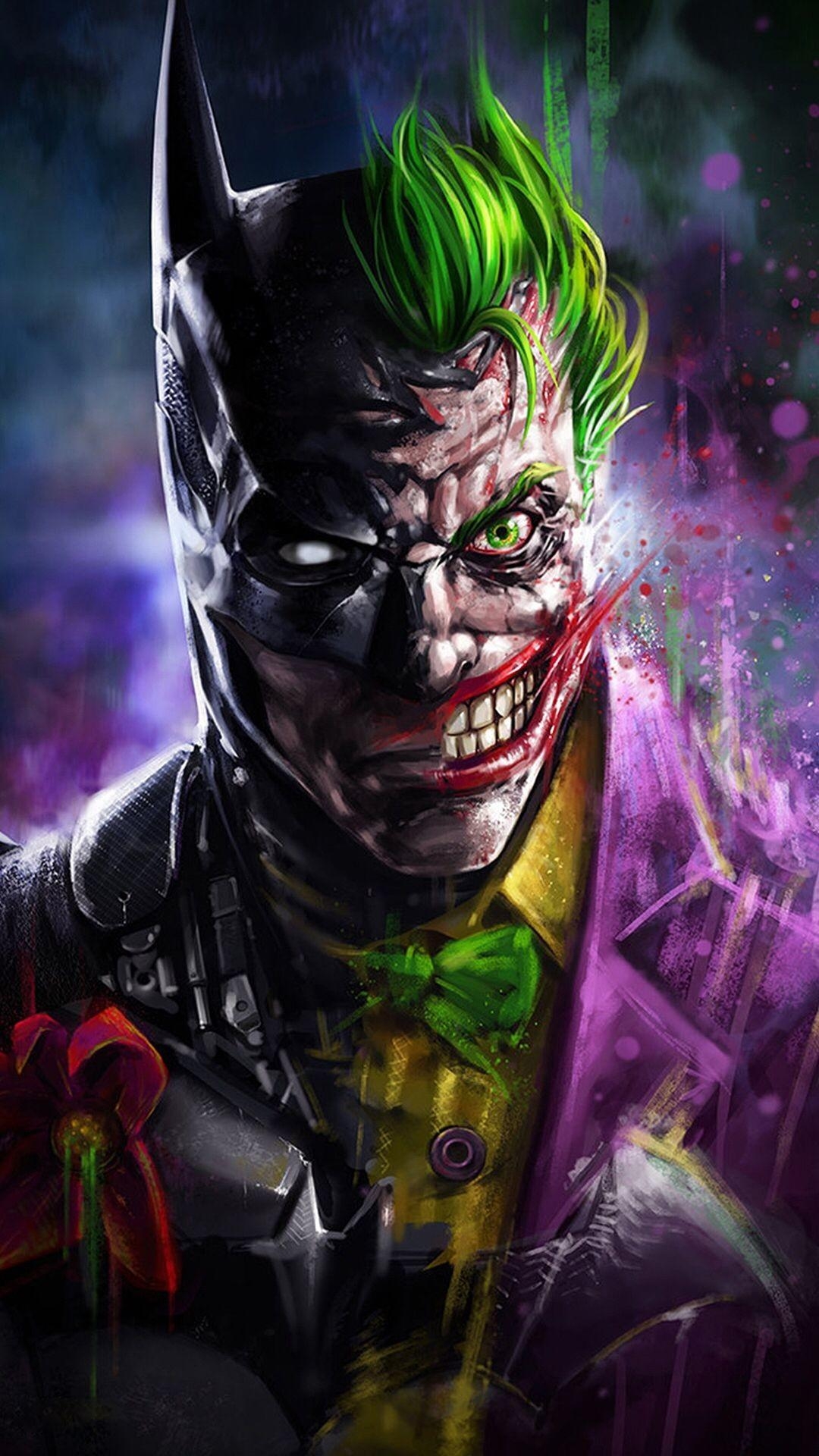 1080x1920 Batman Joker Wallpaper, Phone