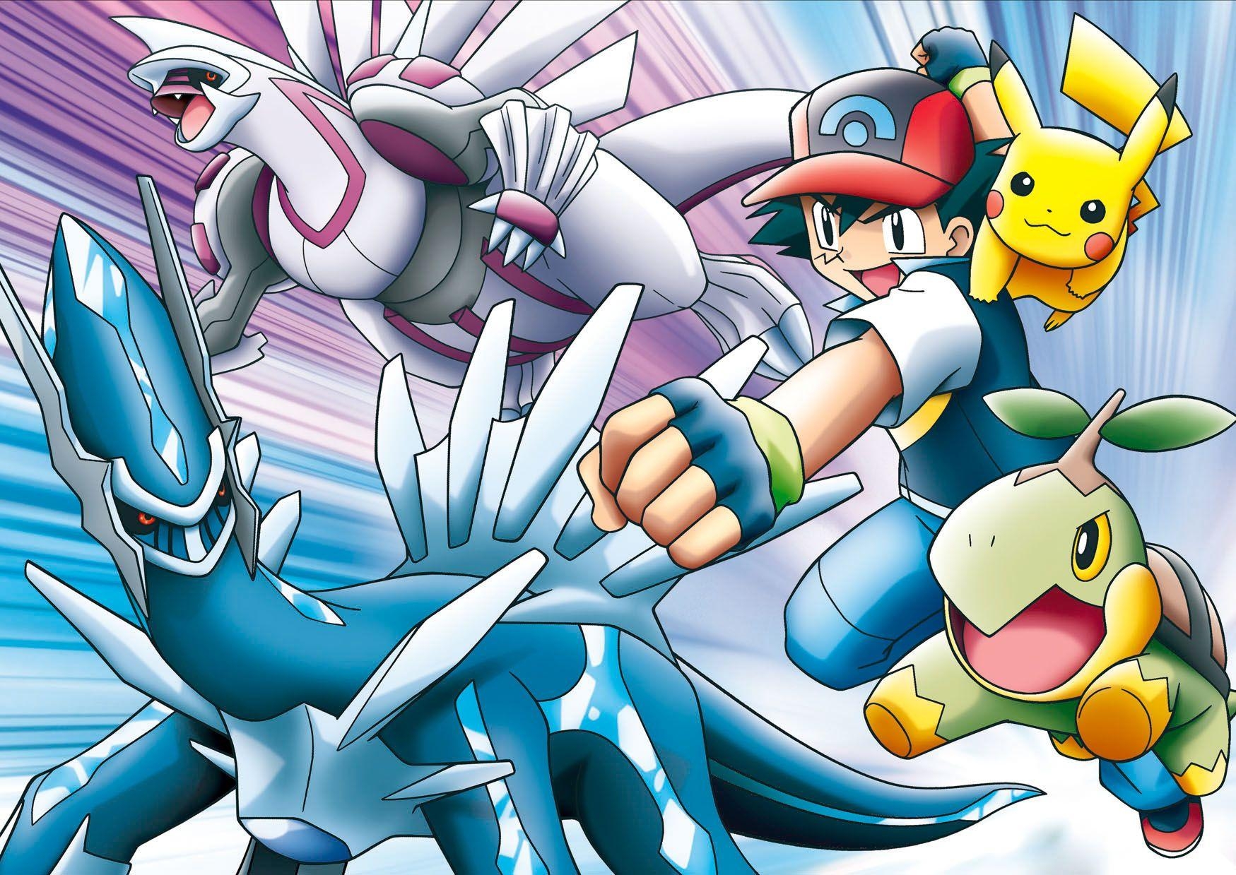 1750x1240 Dialga, Palkia, Ash! All my favorites in 1 movie!. Pokemon Pics, Desktop