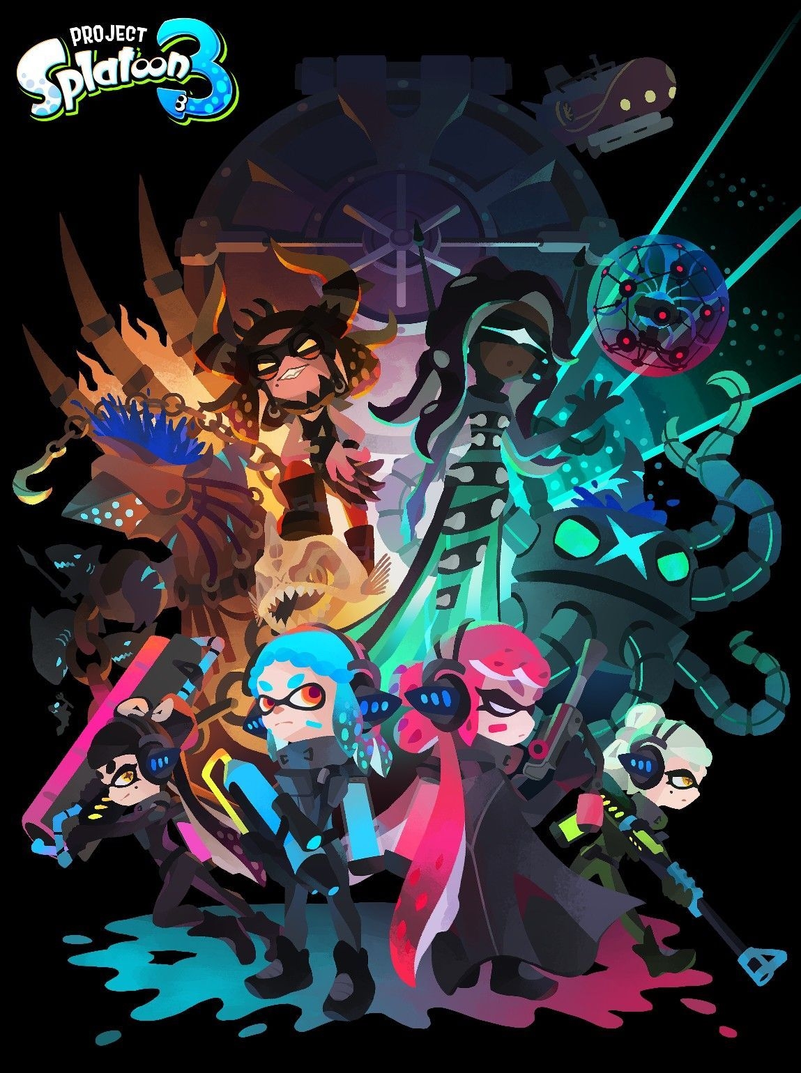 1150x1540 Splatoon 3 Wallpaper Free Splatoon 3 Background, Phone