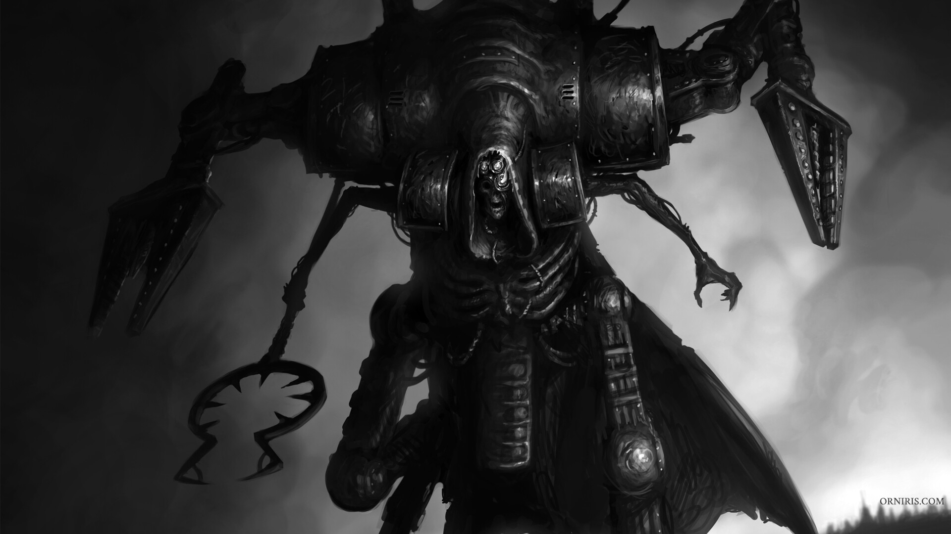 1920x1080 Adeptus Mechanicus Bodyguard Servitor 000 Fan Art, ORNIRIS TERENSI, Desktop