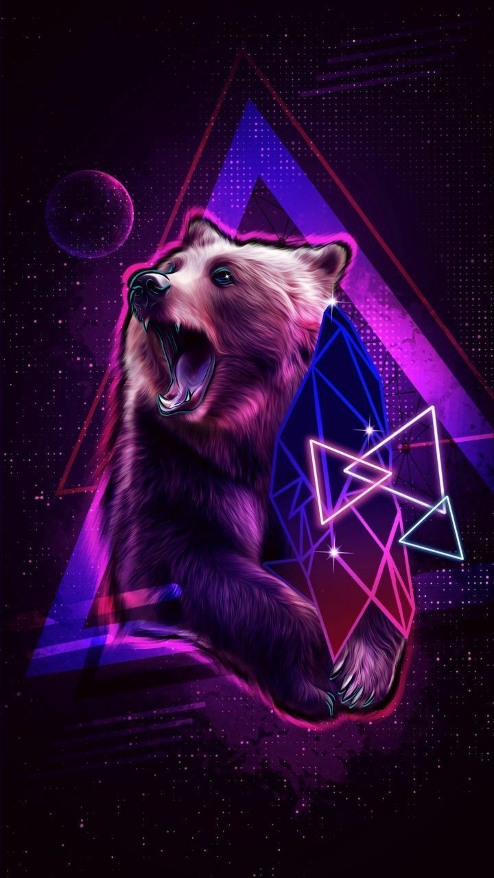 720x1280 HD iPhone Wallpaper. Bear wallpaper, Wallpaper, Abstract, Phone