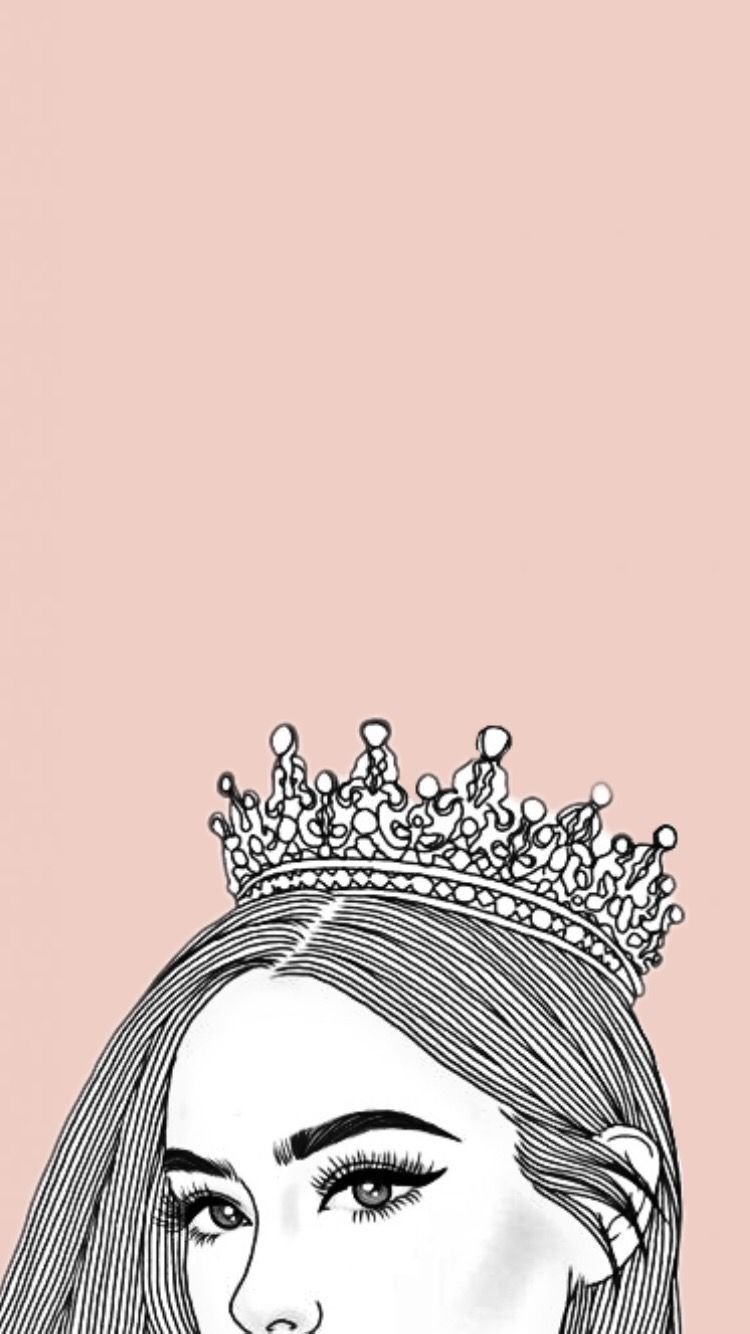 750x1340 Queen crown Wallpaper Download, Phone