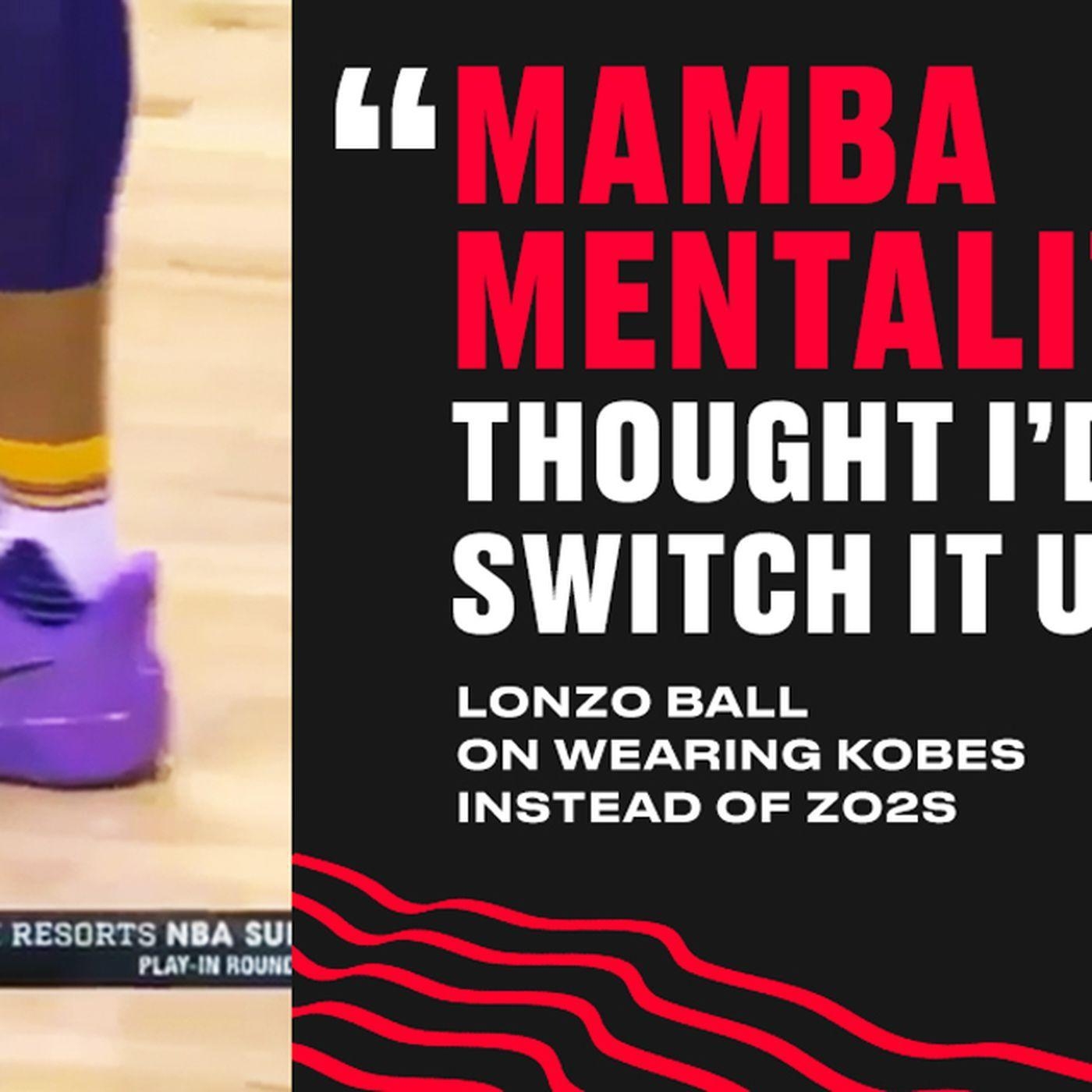 1400x1400 Lonzo Ball says 'Mamba Mentality' made him wear Nikes instead, Phone