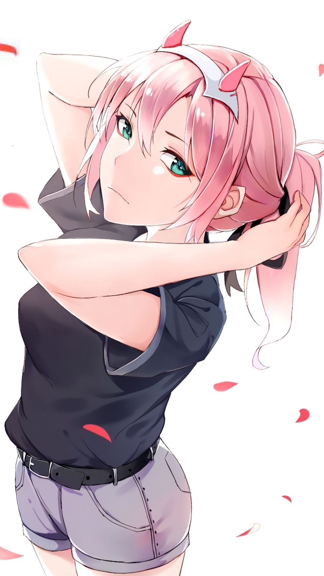 1080x1920 Lock Screen Zero Two iPhone Wallpaper HD, Phone