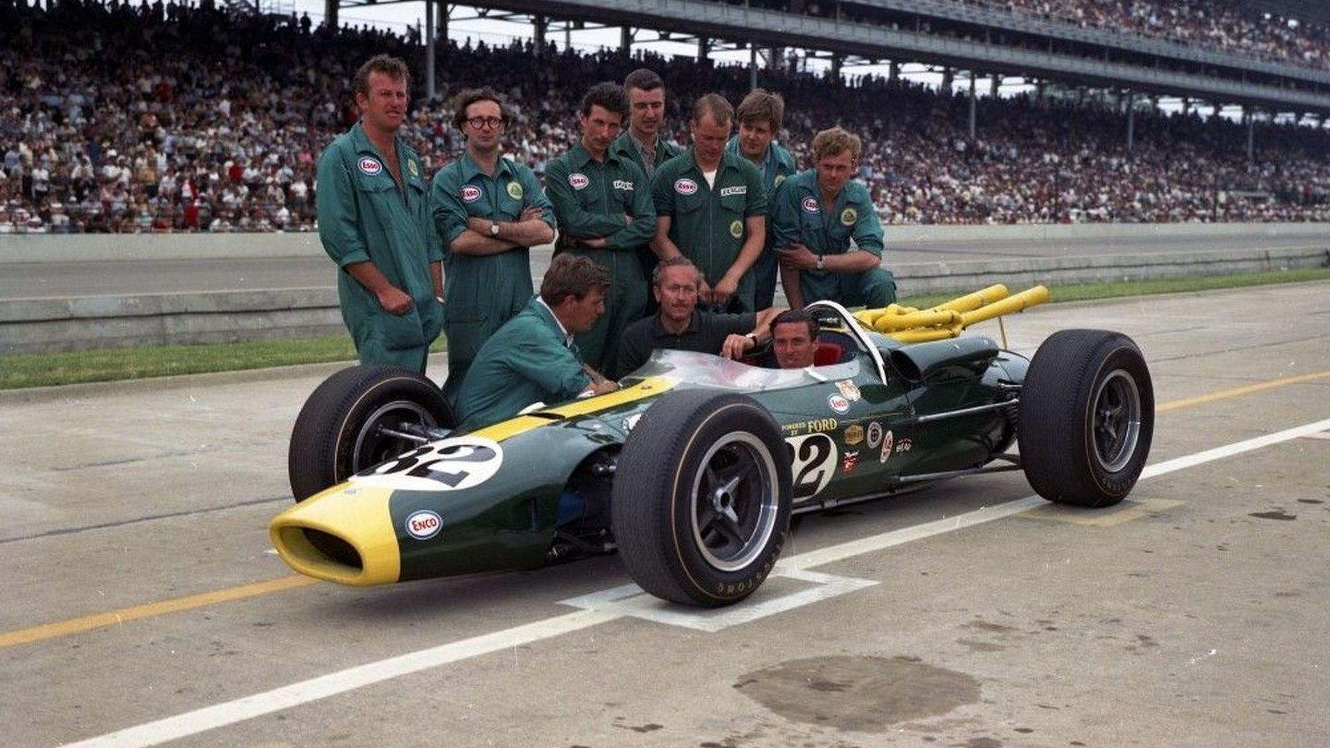 1920x1080 Jim Clark Type 38 at Indy 1965.03.2010. Motor1.com Photo, Desktop