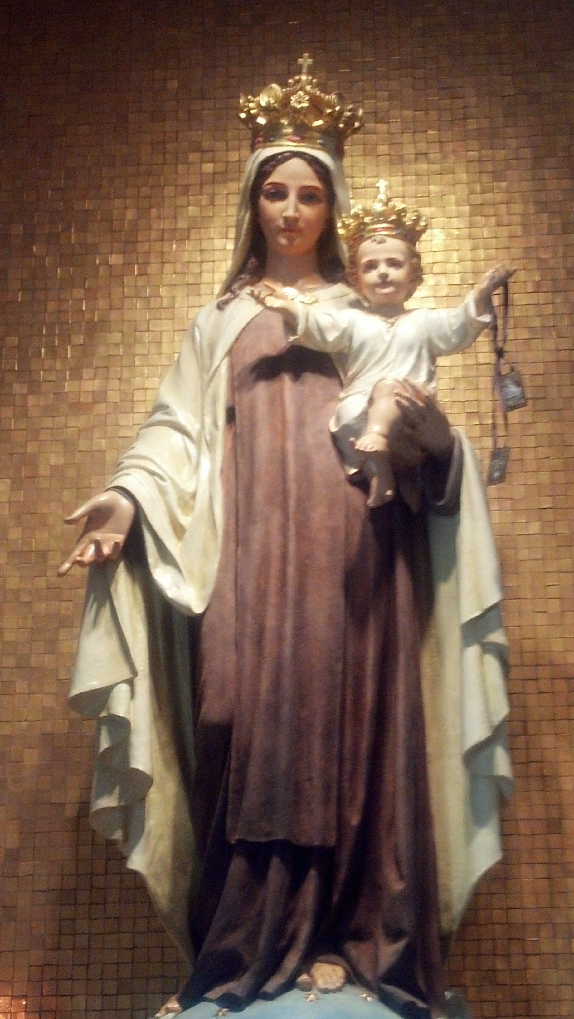 1840x3270 Wallpaper of Mother Mary, Phone