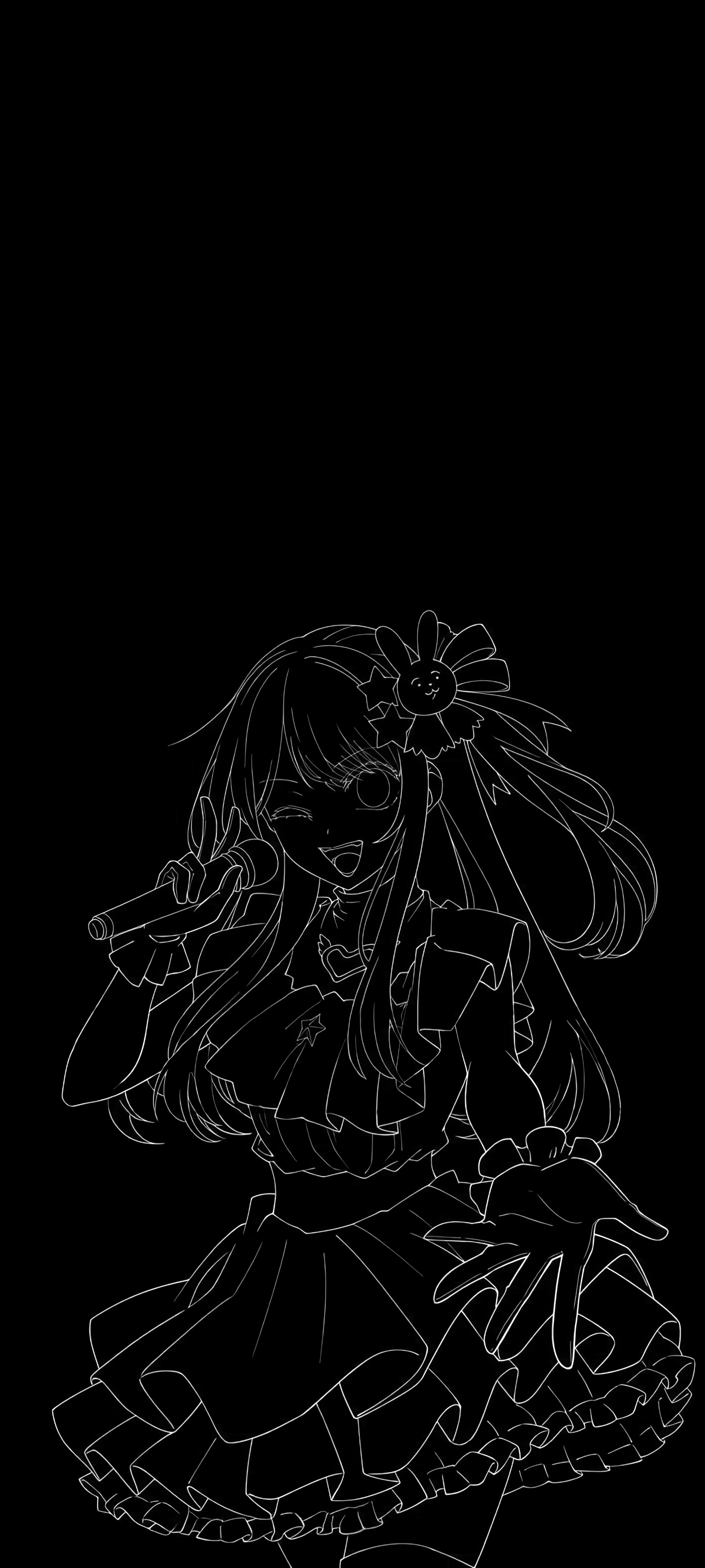 1420x3150 Cleaned Up And Made A Few Simple Phone Wallpaper From The Blu Ray DVD Bonus WIP Illustrations, Phone