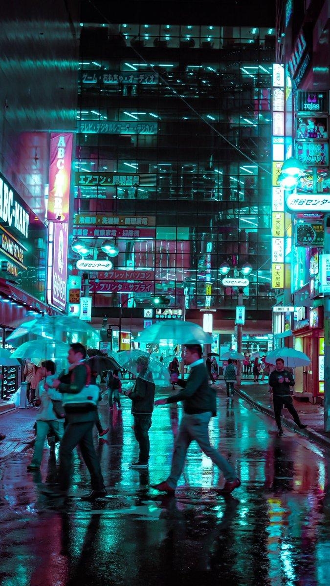 680x1200 Alex Knight // AGK42 few people asked, so I have made a few #iPhone wallpaper. Share em round! #cyberpunk #tokyo #neon #japan #future # wallpaper, Phone