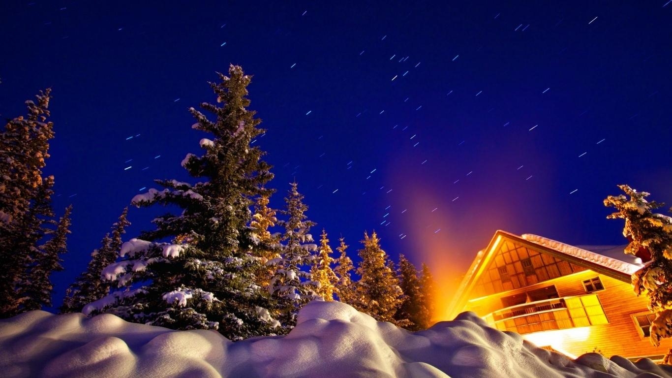 1370x770 Cozy Winter Wallpaper, Desktop