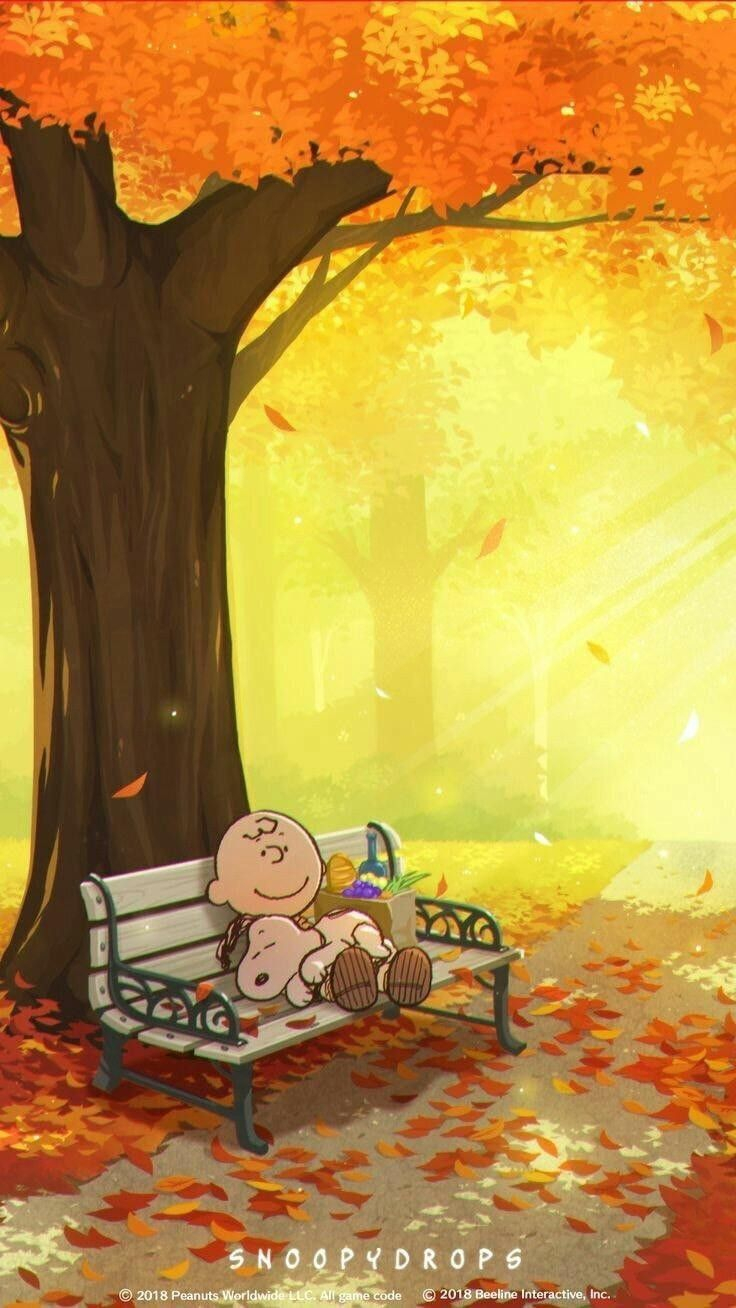 740x1310 Mooie herfstdag. Snoopy wallpaper, Snoopy love, Snoopy picture, Phone