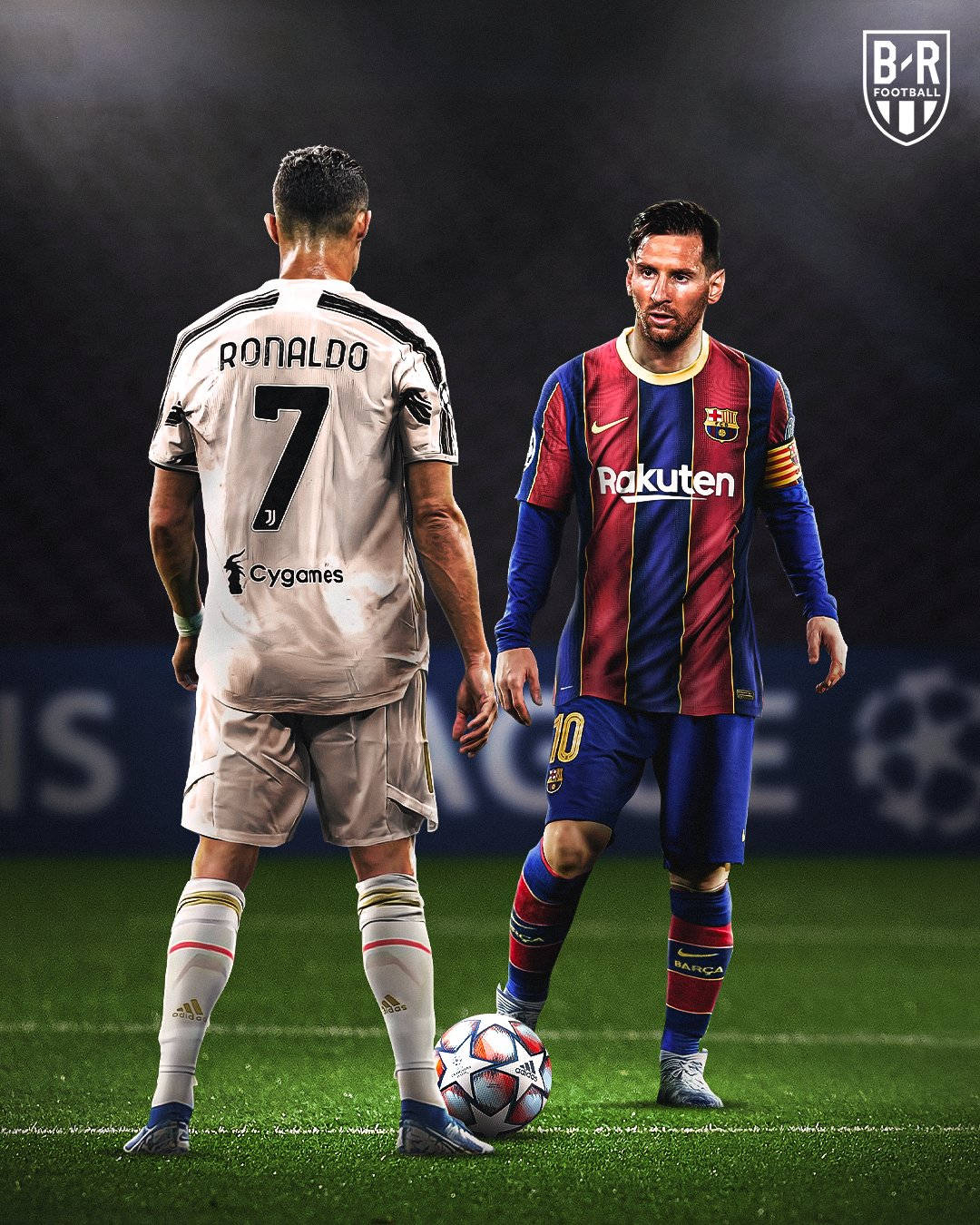 1080x1350 Download A Match Messi And Ronaldo 4k Wallpaper, Phone