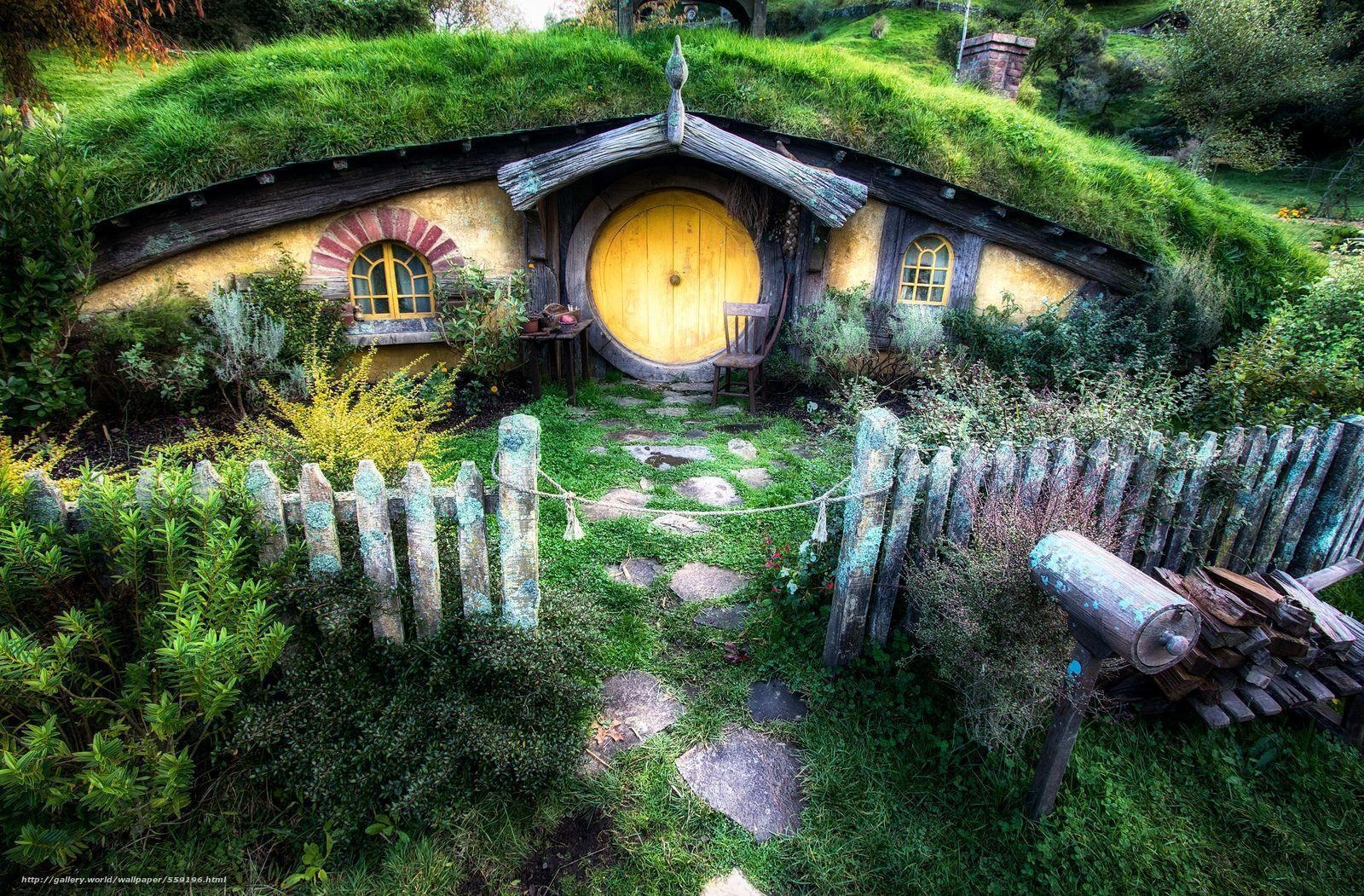 1600x1060 Hobbit House Wallpaper, Desktop