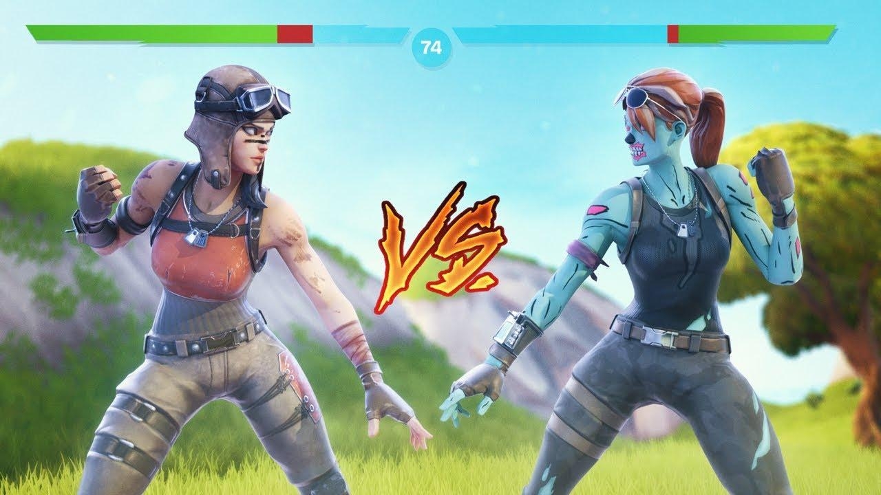 1280x720 Renegade Raider vs Ghoul Trooper (Fortnite T.R.I.C.K), Desktop