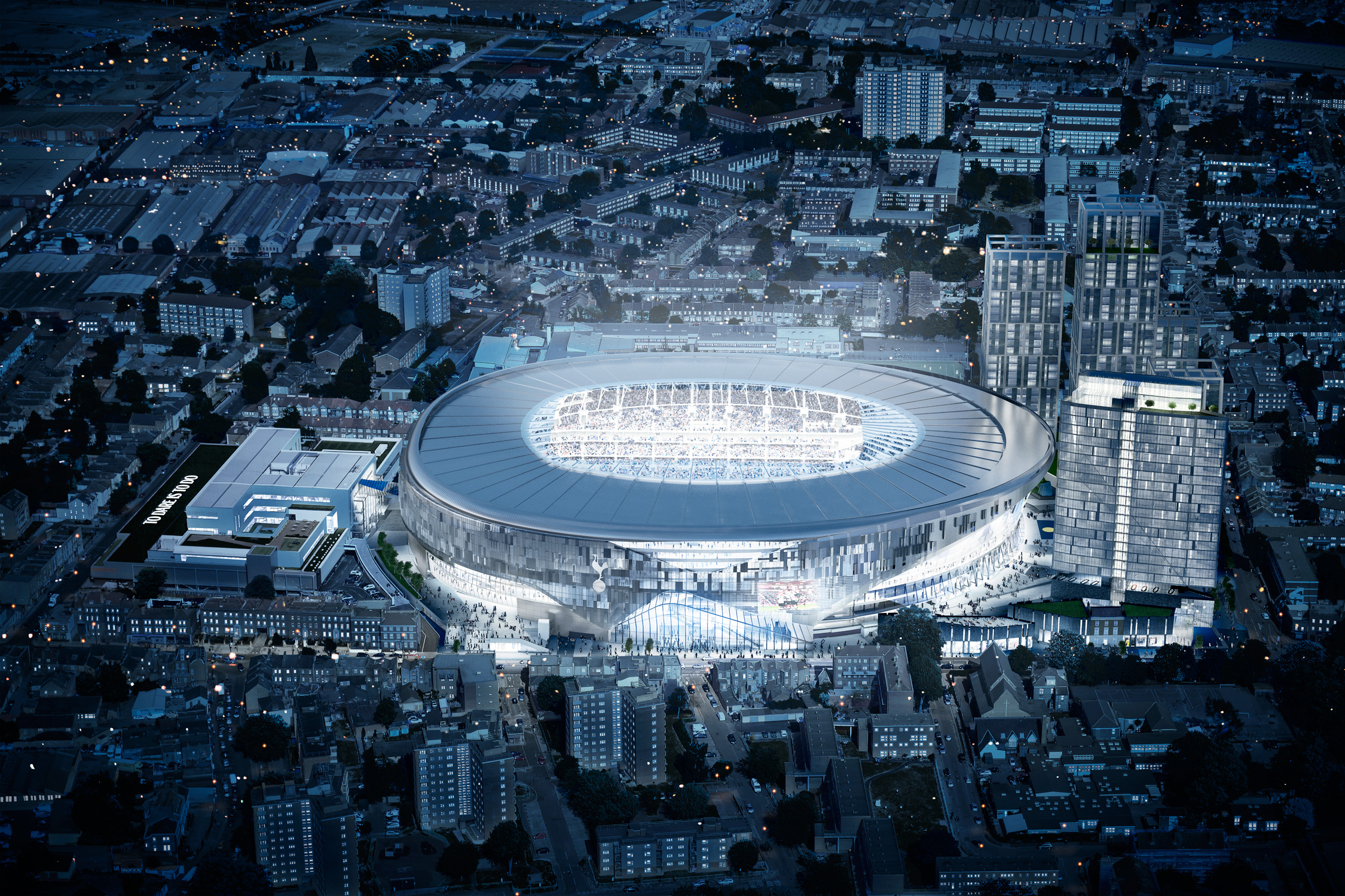 2250x1500 New Tottenham Stadium: Photo, renderings of Spurs' future, Desktop