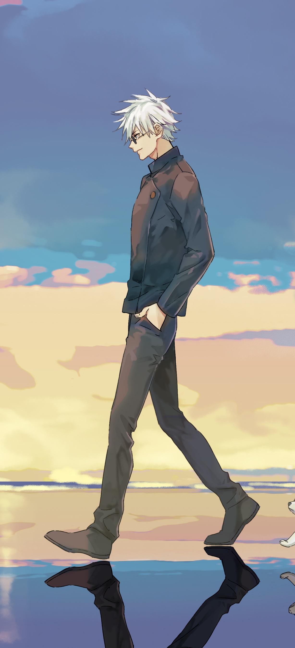 1230x2700 Wallpaper / Anime Jujutsu Kaisen Phone Wallpaper, Satoru Gojo,  free download, Phone