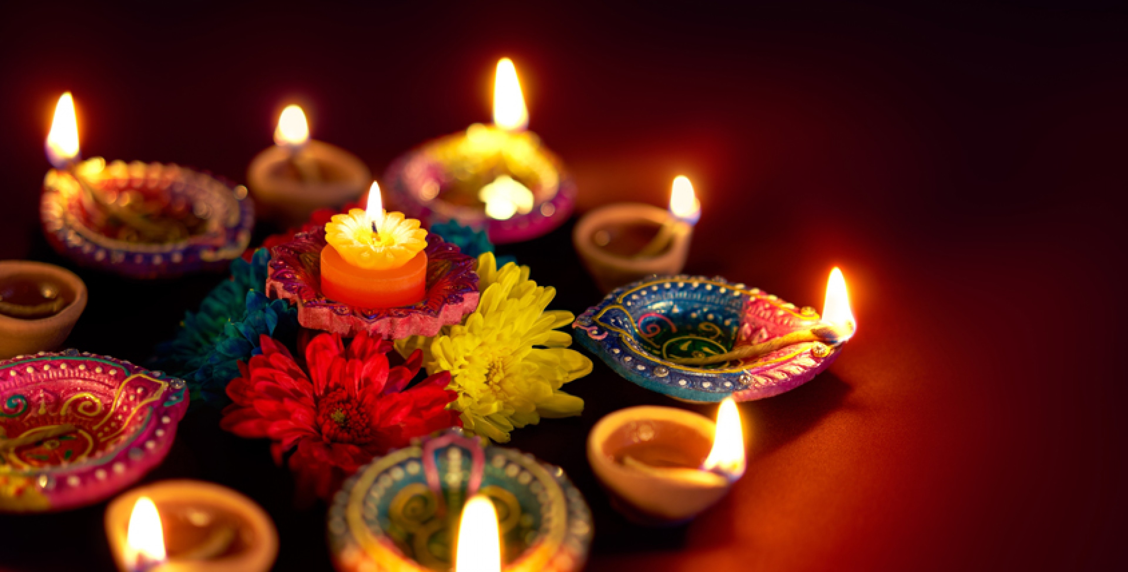 3840x1950 Diwali Celebrations HD Wallpaper, Desktop