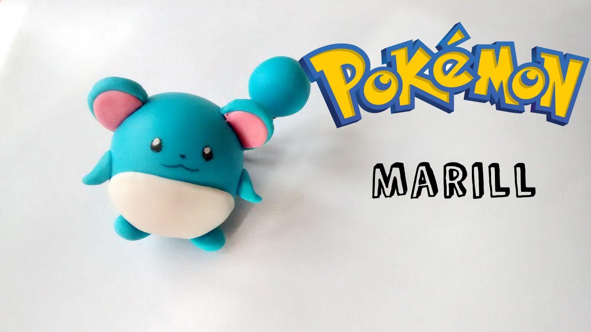 1920x1080 Pokemon Marill Polymer Clay Tutorial Porcelana Fría, Desktop