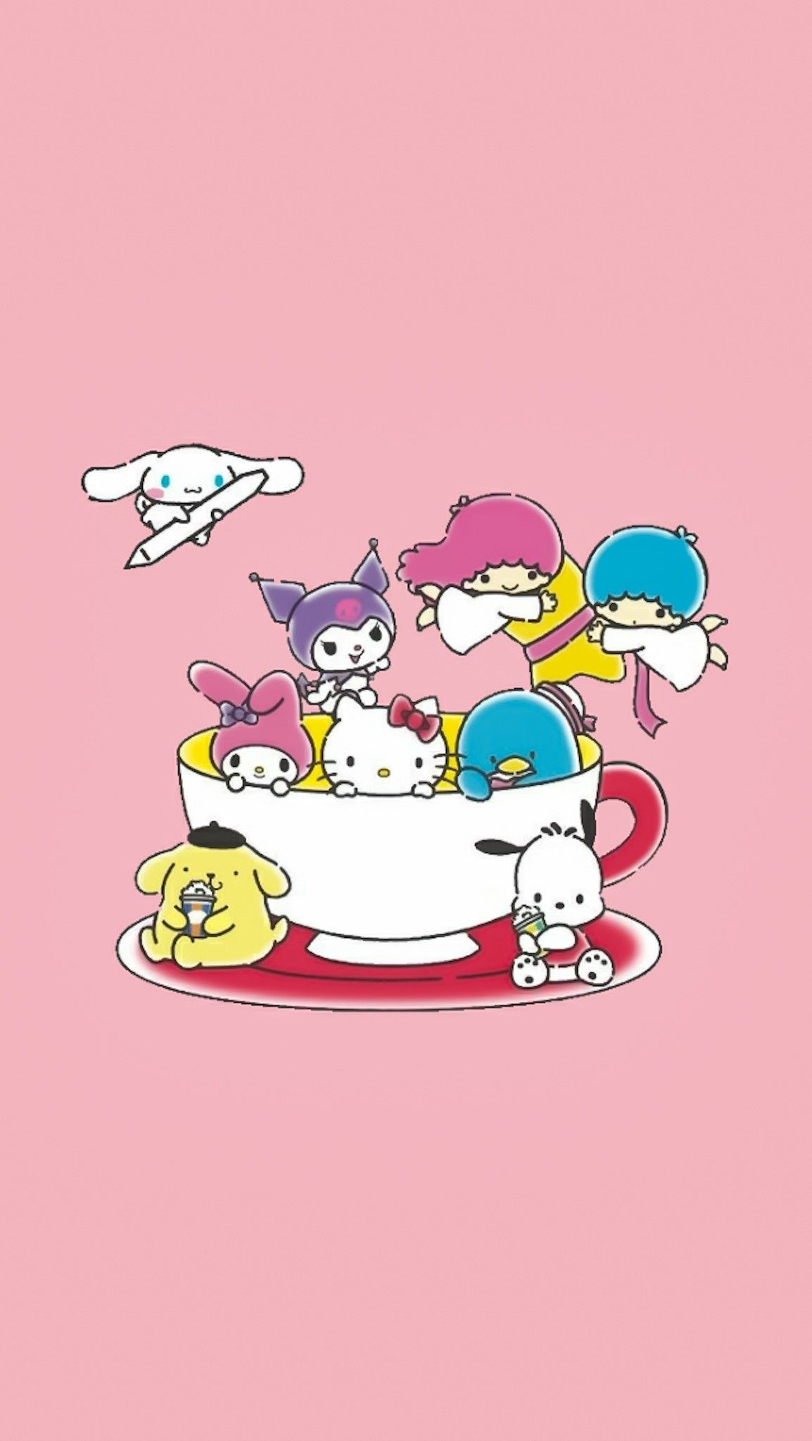 1160x2050 Sanrio BG. Hello kitty picture, Hello kitty wallpaper, Sanrio wallpaper, Phone