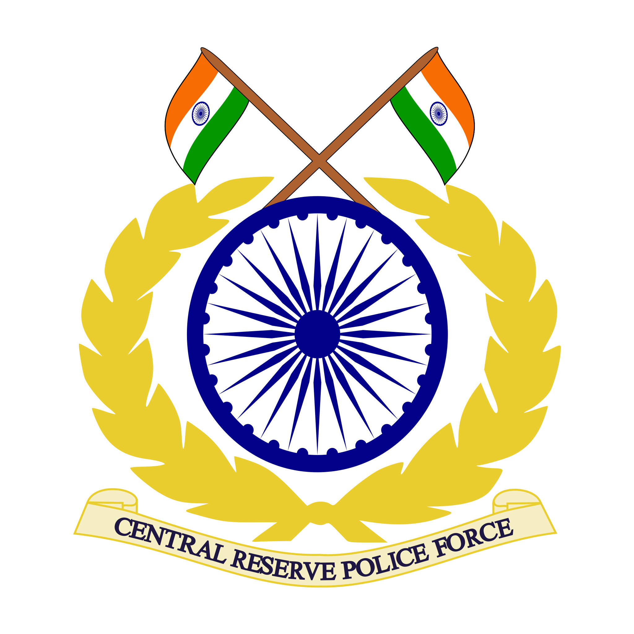 2050x2050 CRPF Logo, Central Reserve Police Force Free Download searchpng.com, Phone