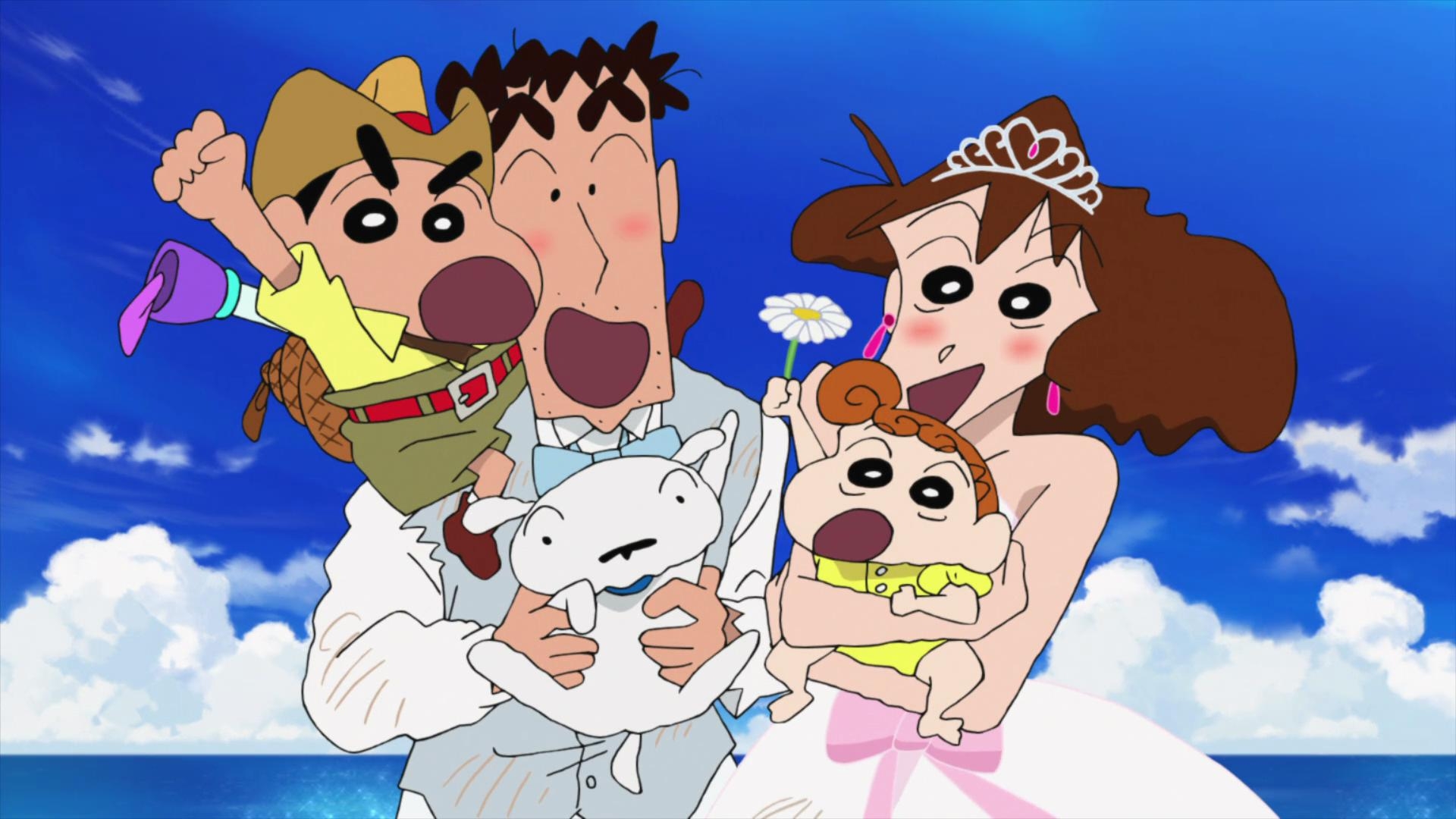 1920x1080 Crayon Shin Chan: Honeymoon Hurricane Lost Hiroshi (2019), Desktop