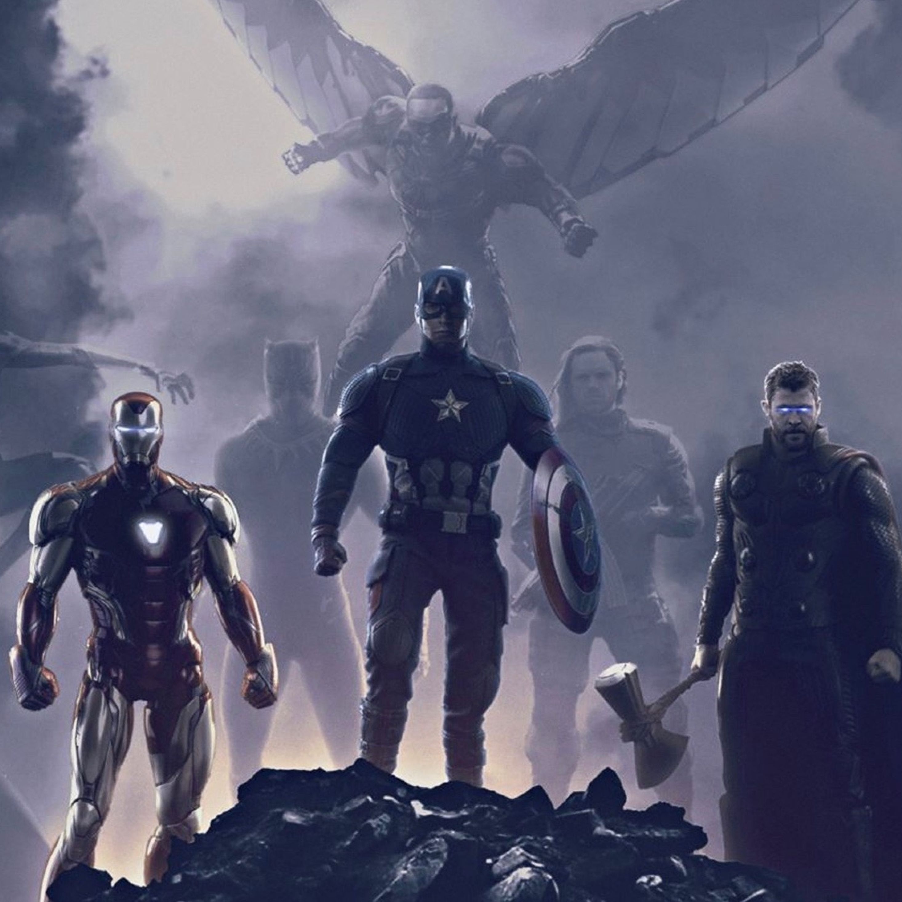 2940x2940 Avengers Endgame Final Team iPad Pro Retina Display, Phone