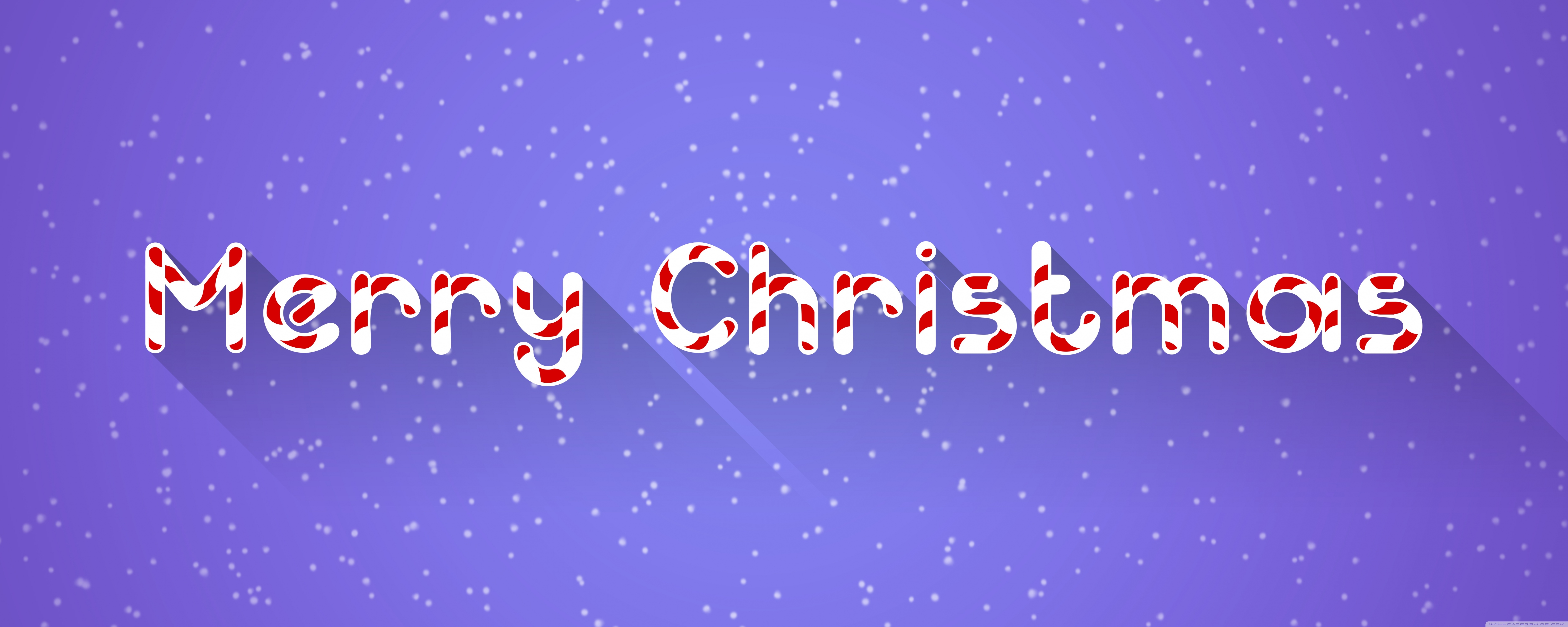 7500x3000 Merry Christmas UHD Desktop Wallpaper for: Wide & Ultra, Dual Screen