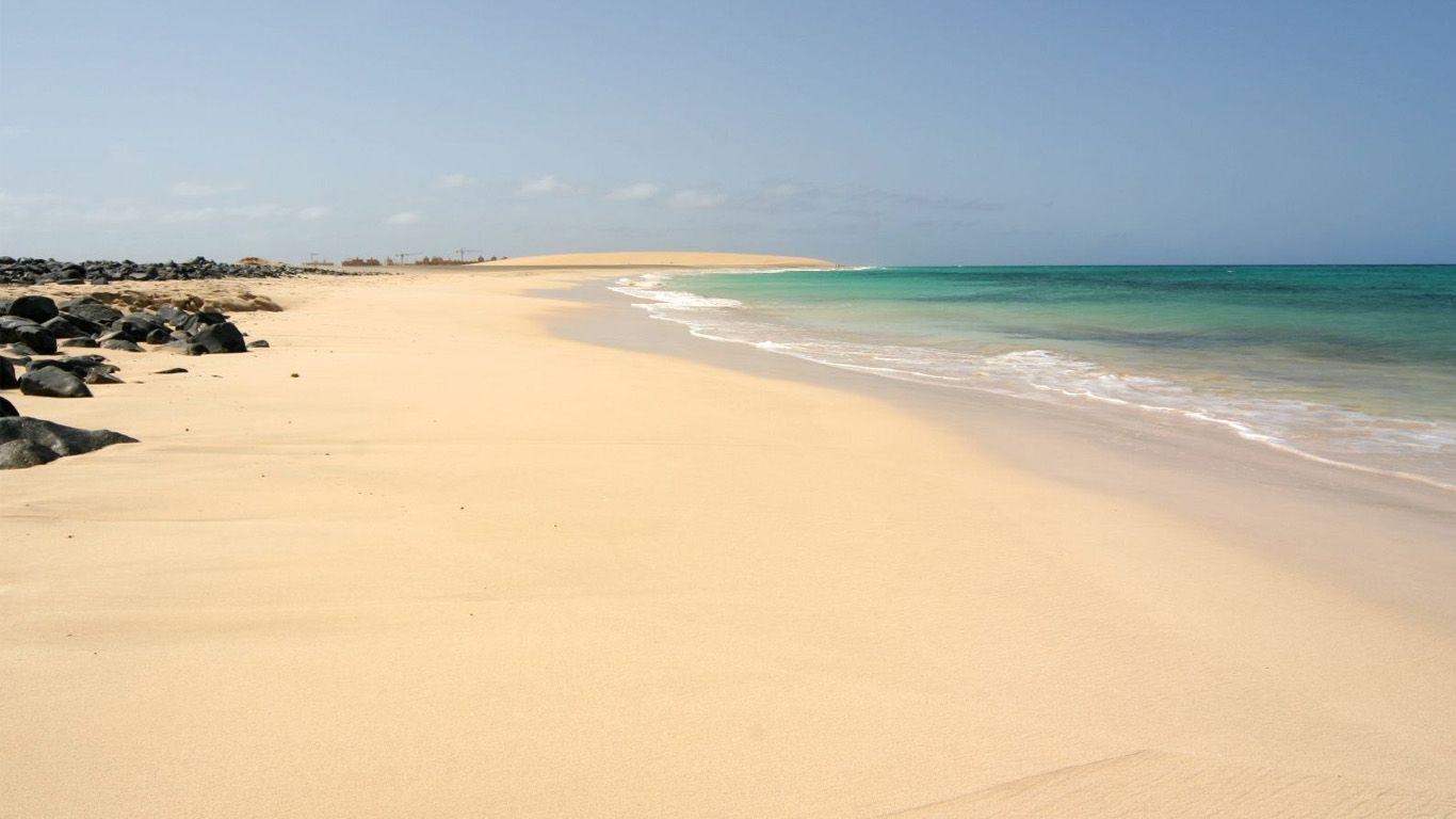 1370x770 Cape Verde Beach #Wallpaper, Desktop