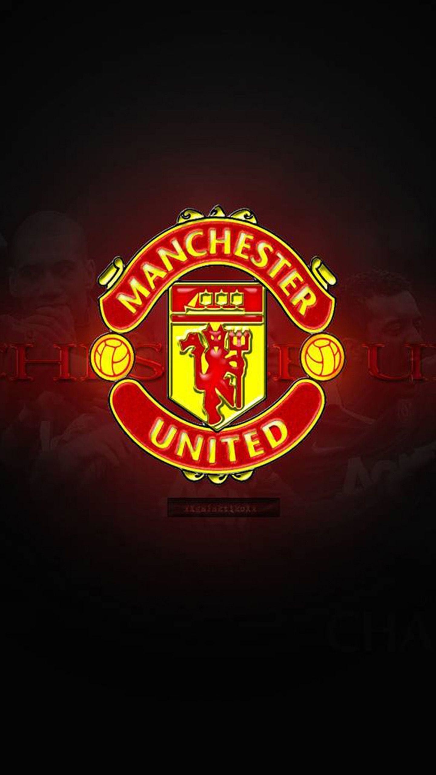 1440x2560 Man United Wallpaper, Phone