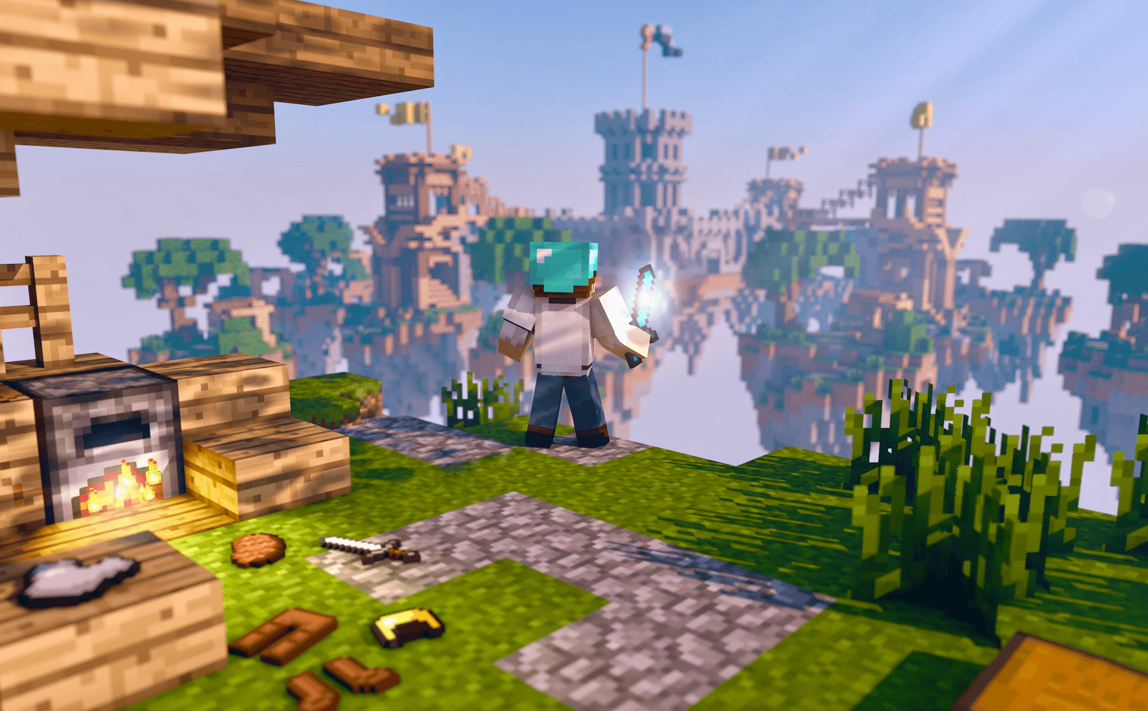 2320x1440 Minecraft Bedwars Wallpaper Free Minecraft Bedwars Background, Desktop