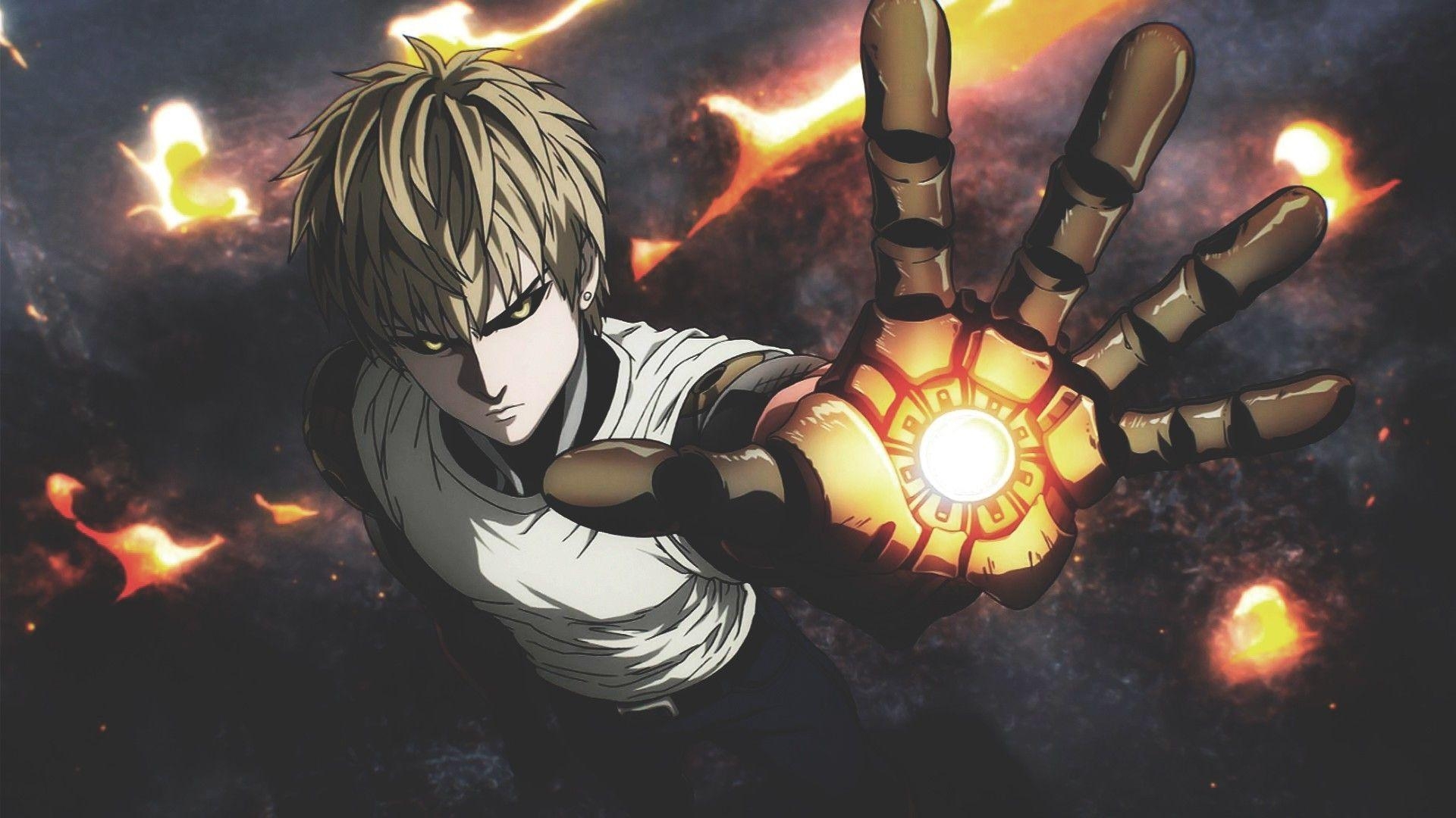 1920x1080 Genos, One Punch Man Wallpaper HD / Desktop and Mobile Background, Desktop