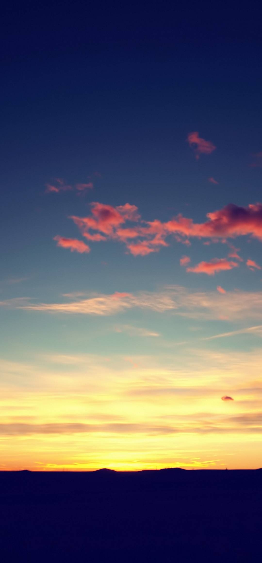 1080x2320 Sunset Sky HD Wallpaper - [], Phone