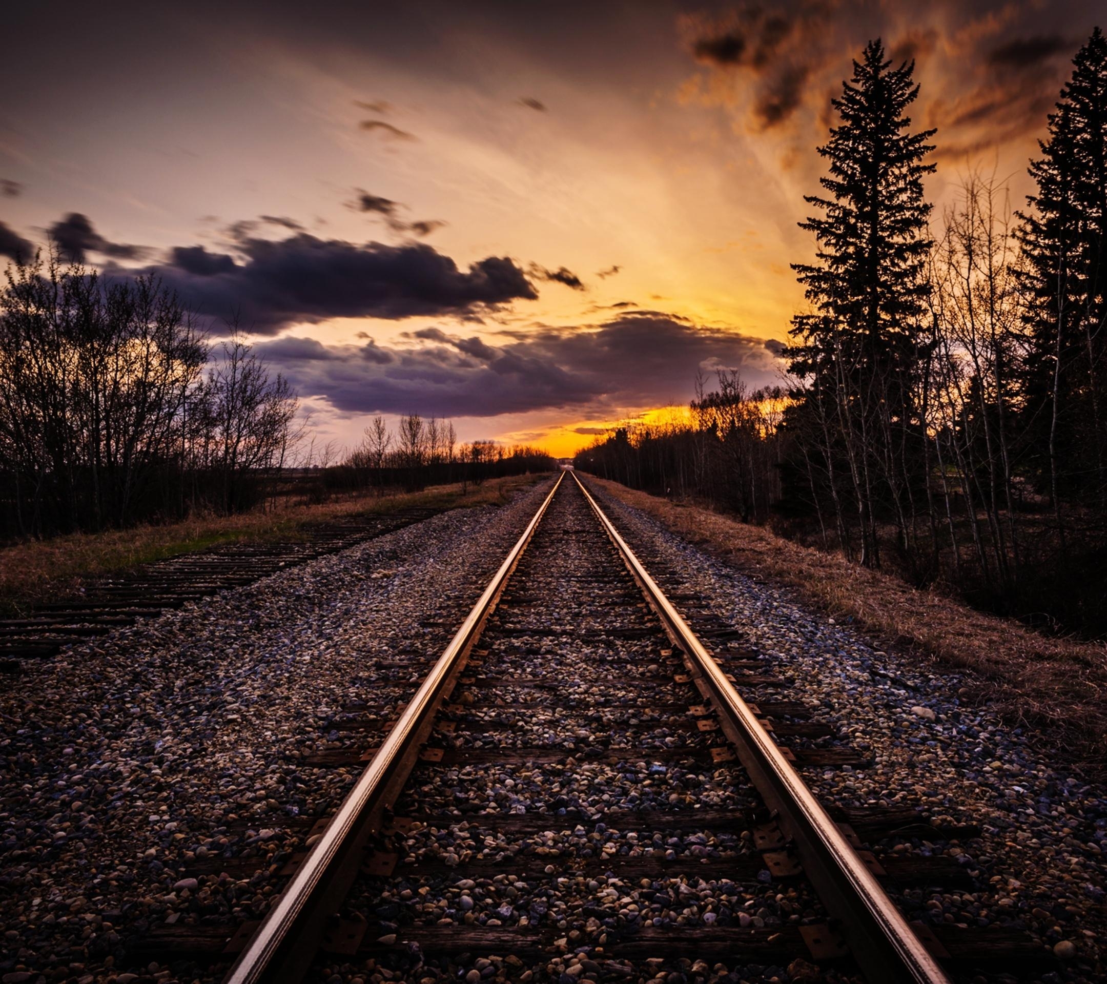 2160x1920 Railroad Wallpaper 17 X 1920, Desktop