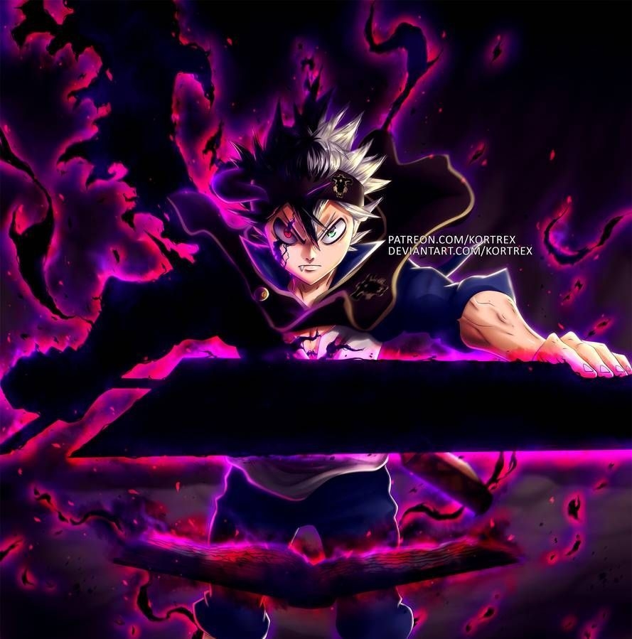 890x900 Black Clover Asta Wallpaper, Phone