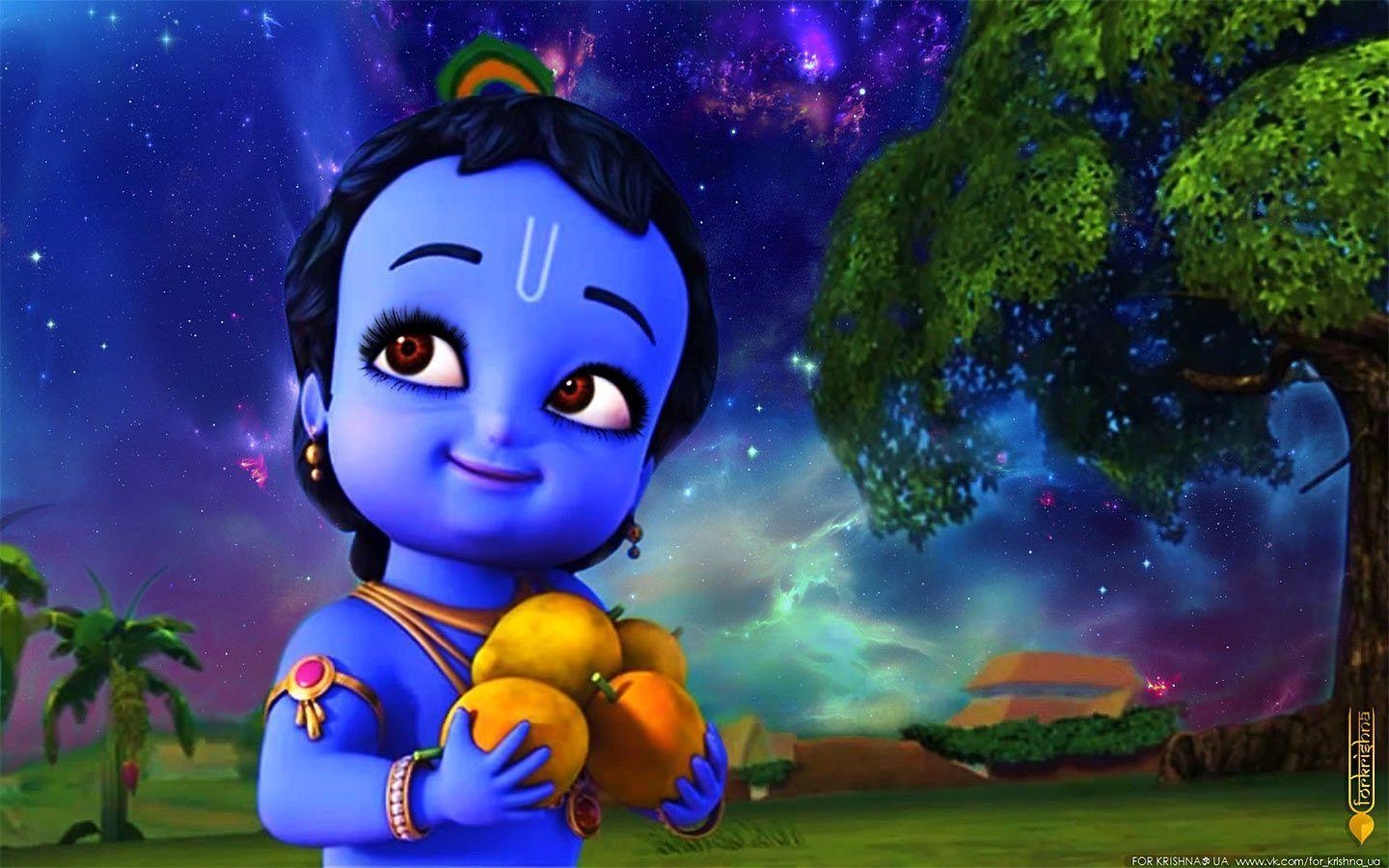 1440x900 Animated Krishna Wallpaper Free Animated Krishna Background, Desktop