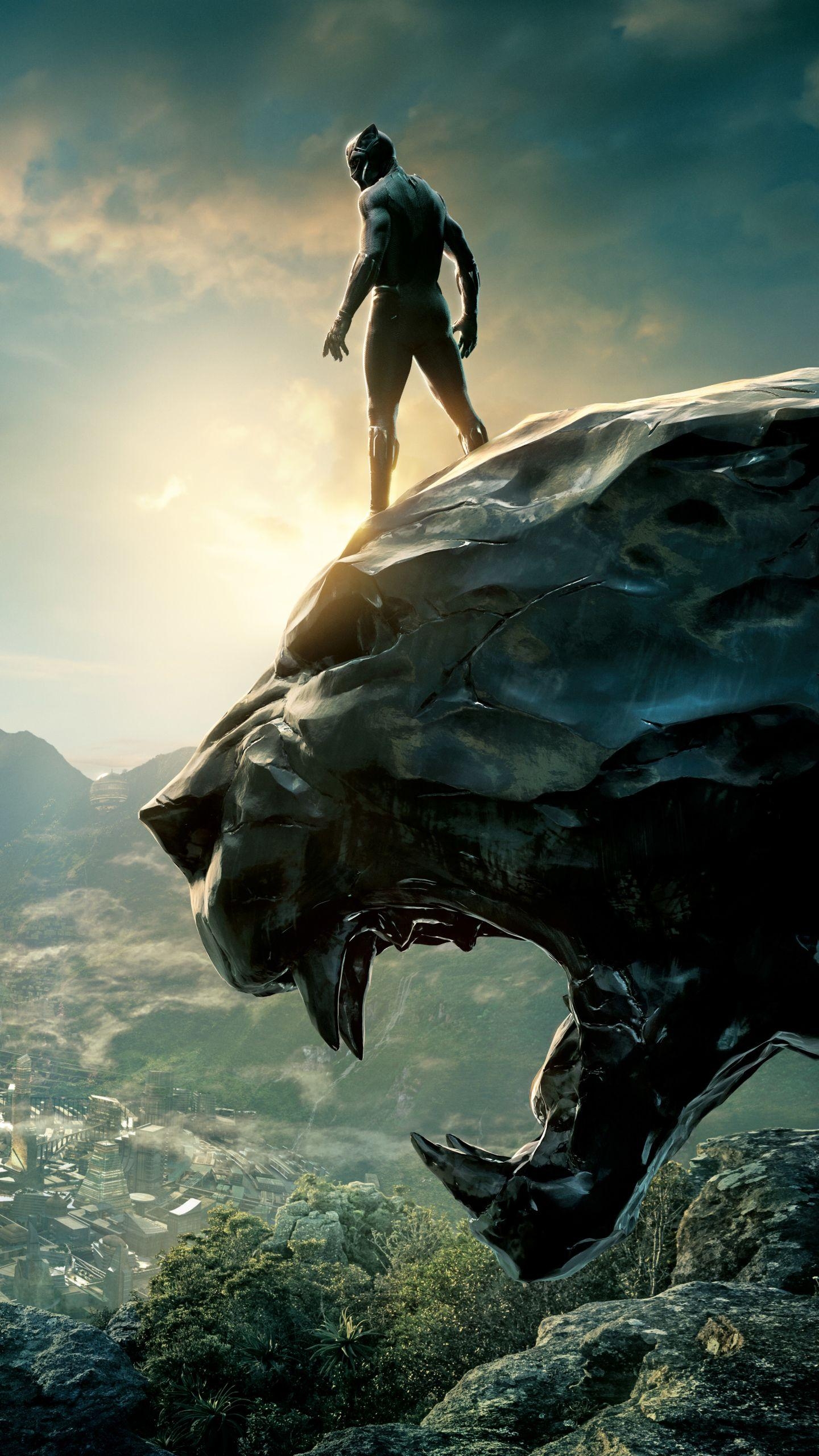 1440x2560 Black Panther iPhone Wallpaper Free Black Panther iPhone, Phone