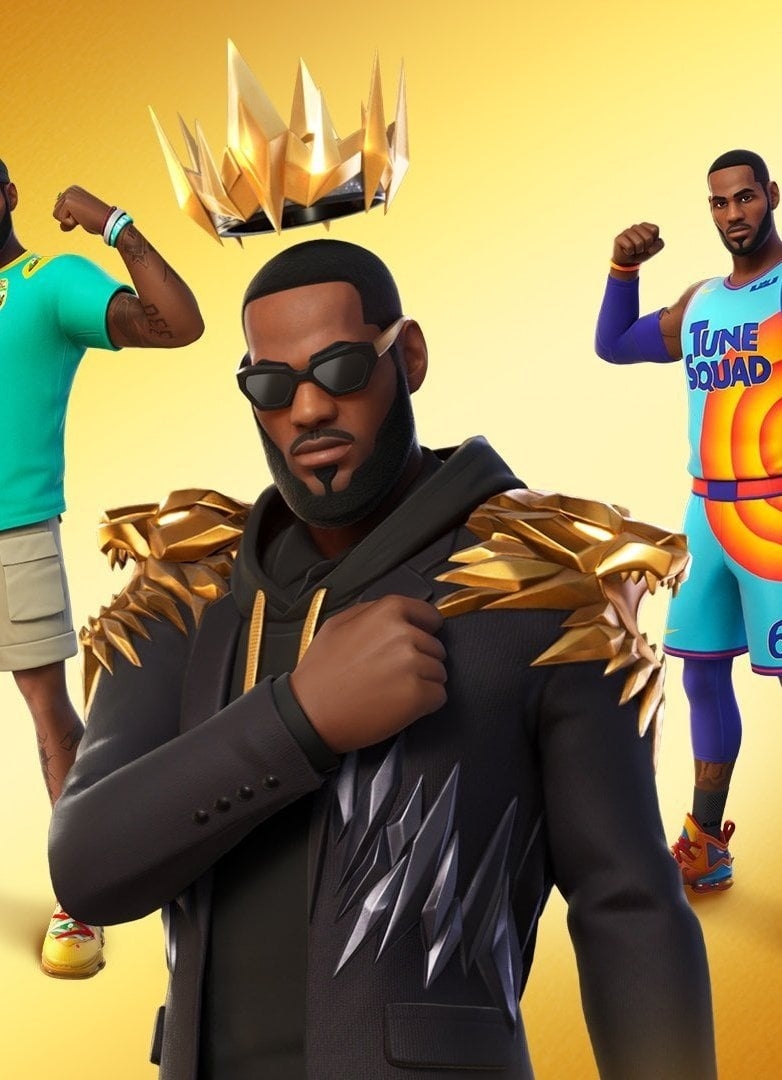 790x1080 Tune Squad LeBron Fortnite wallpaper, Phone