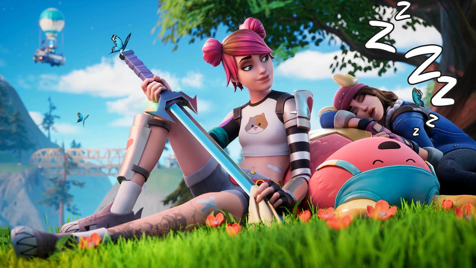 1920x1080 Fortnite August Crew Pack Is The Fan Designed Summer Skye, Desktop