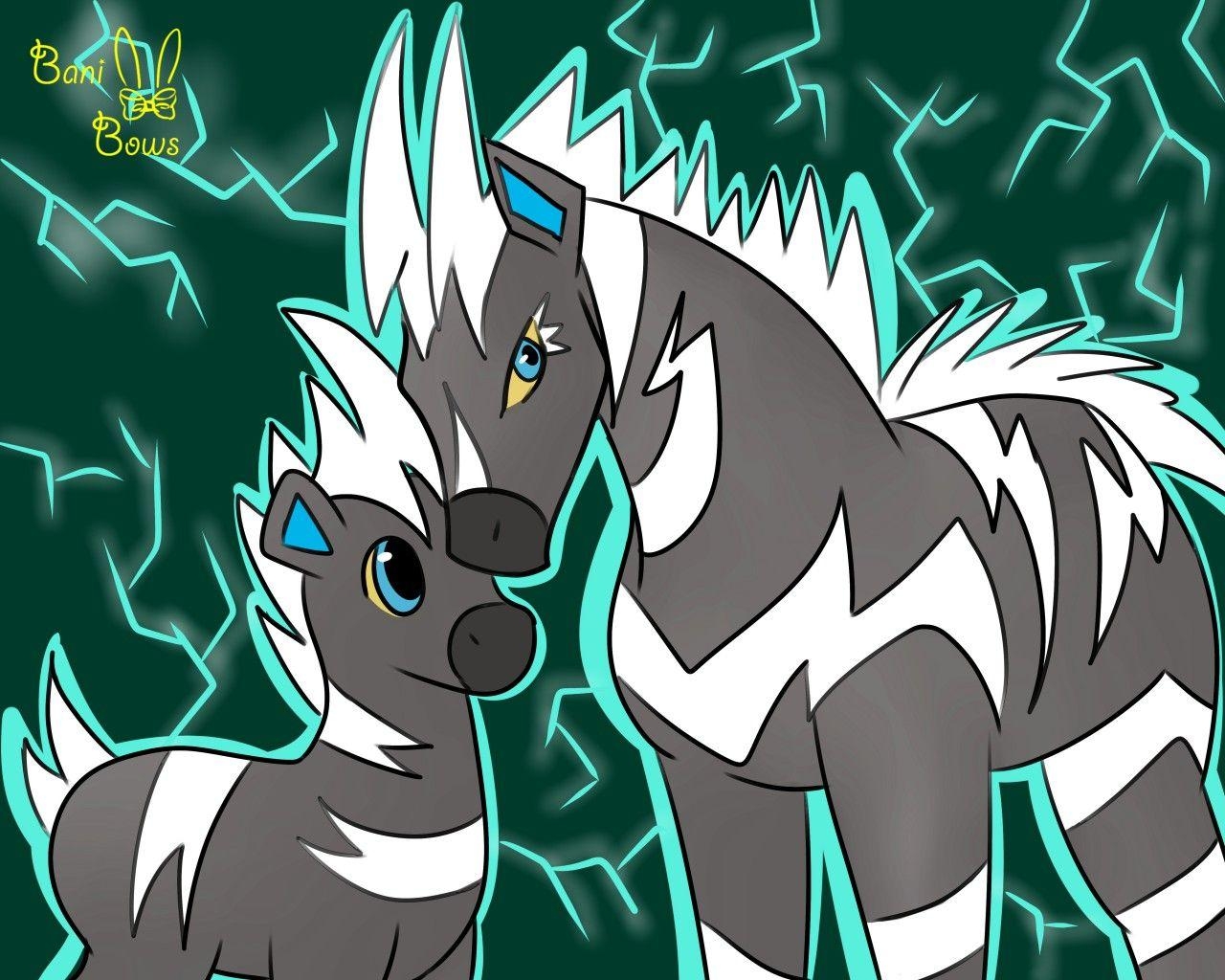 1280x1030 Blitzle and Zebstrika by BaniBows - Fur Affinity [dot] net, Desktop