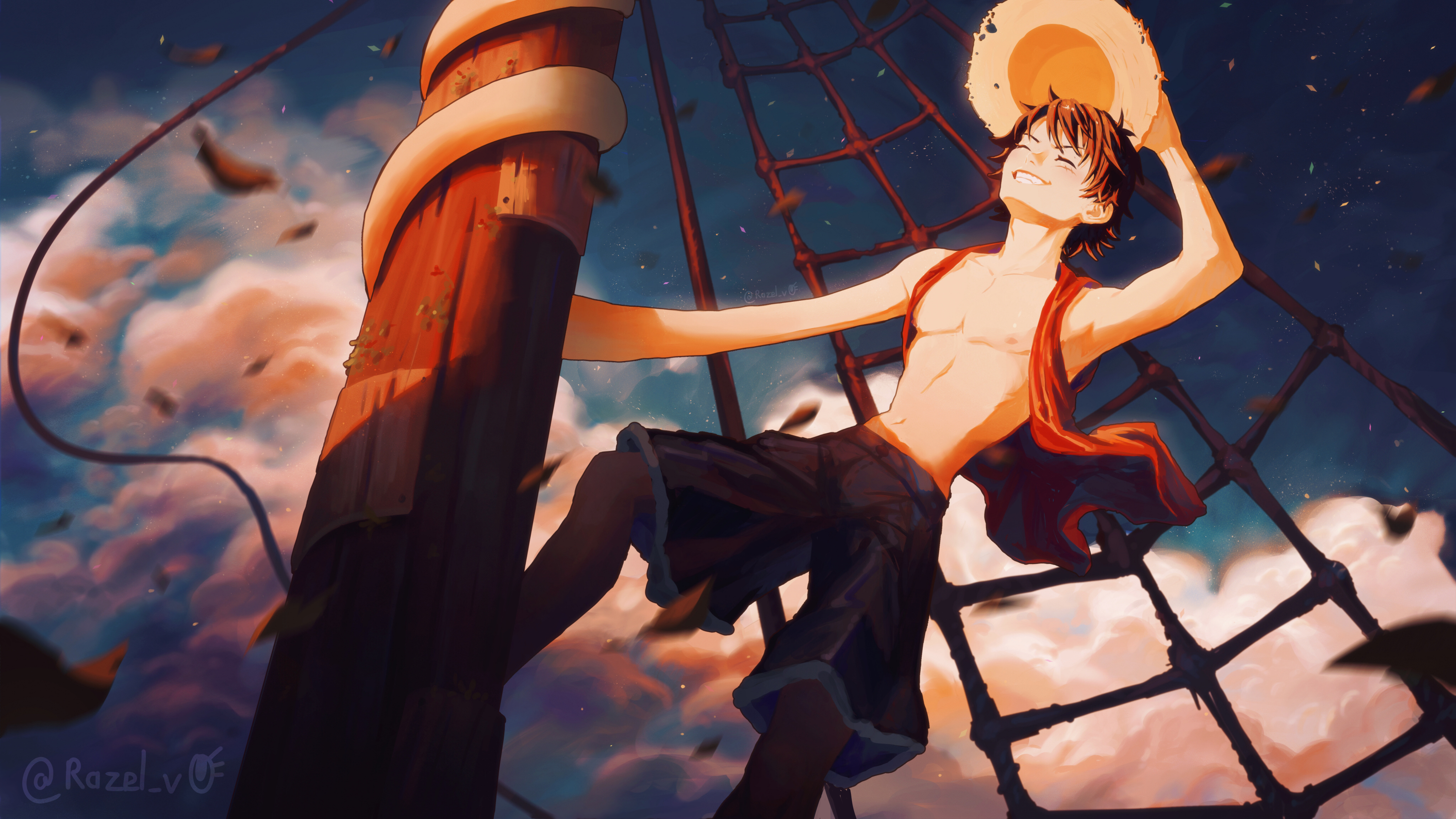 4100x2310 Monkey D. Luffy Wallpaper, Desktop