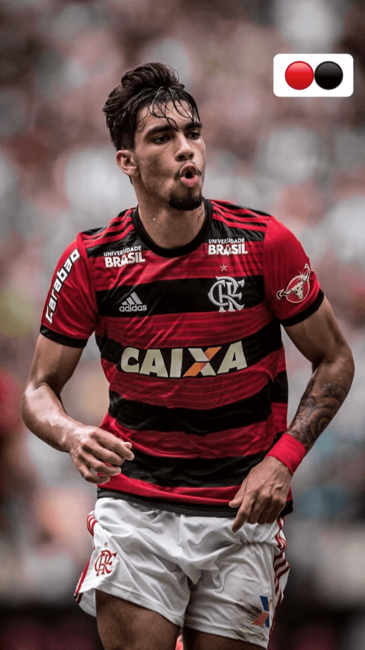 750x1340 Lucas Paquetá / flamengo / clube de regatas do Flamengo. Footballs, Phone