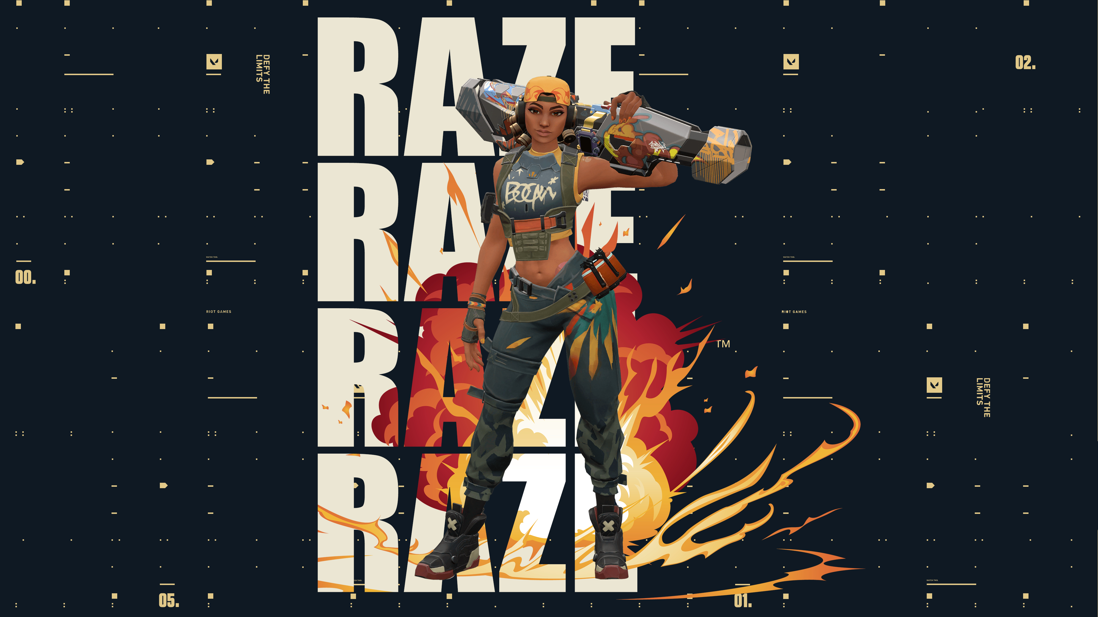 3840x2160 Raze Wallpaper 4K, Desktop