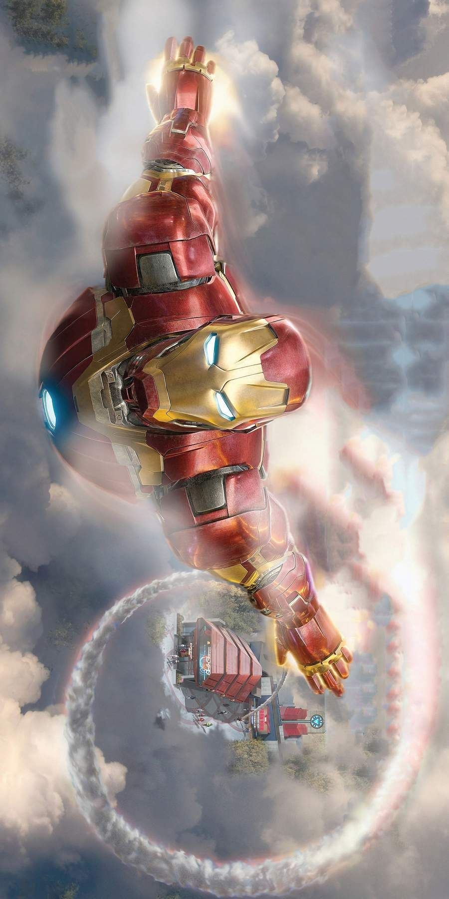 900x1800 Iron Man 4K IPhone Flying Wallpaper. Iron man wallpaper, Man wallpaper, Marvel iphone wallpaper, Phone