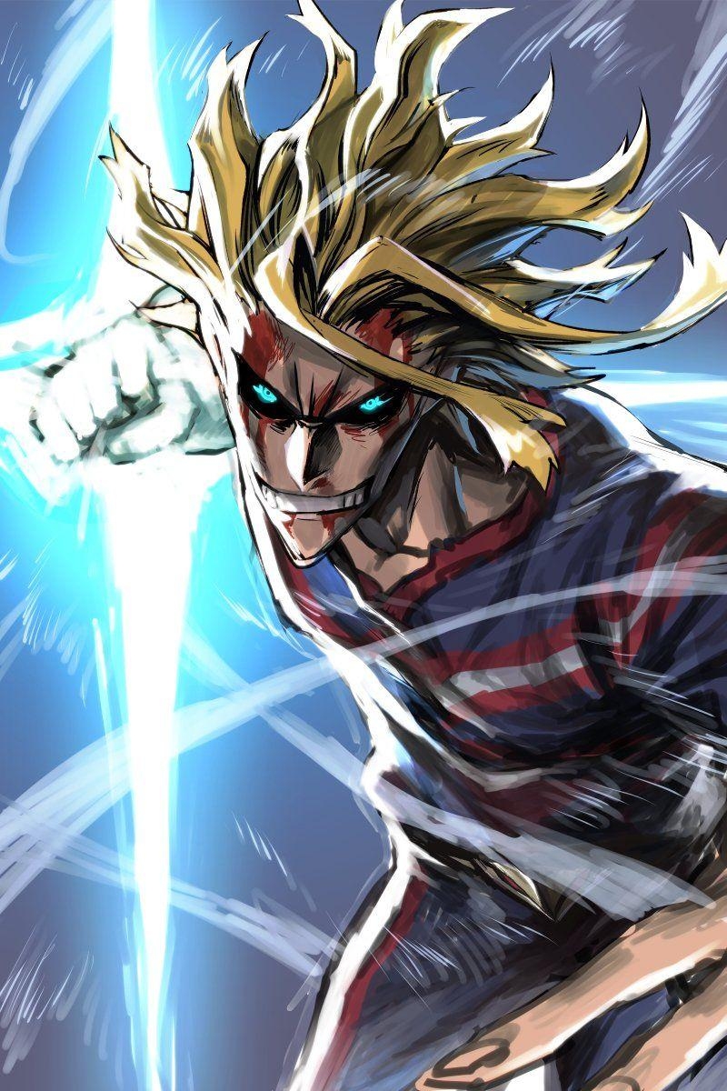 800x1200 All Might no Hero Academia, Phone