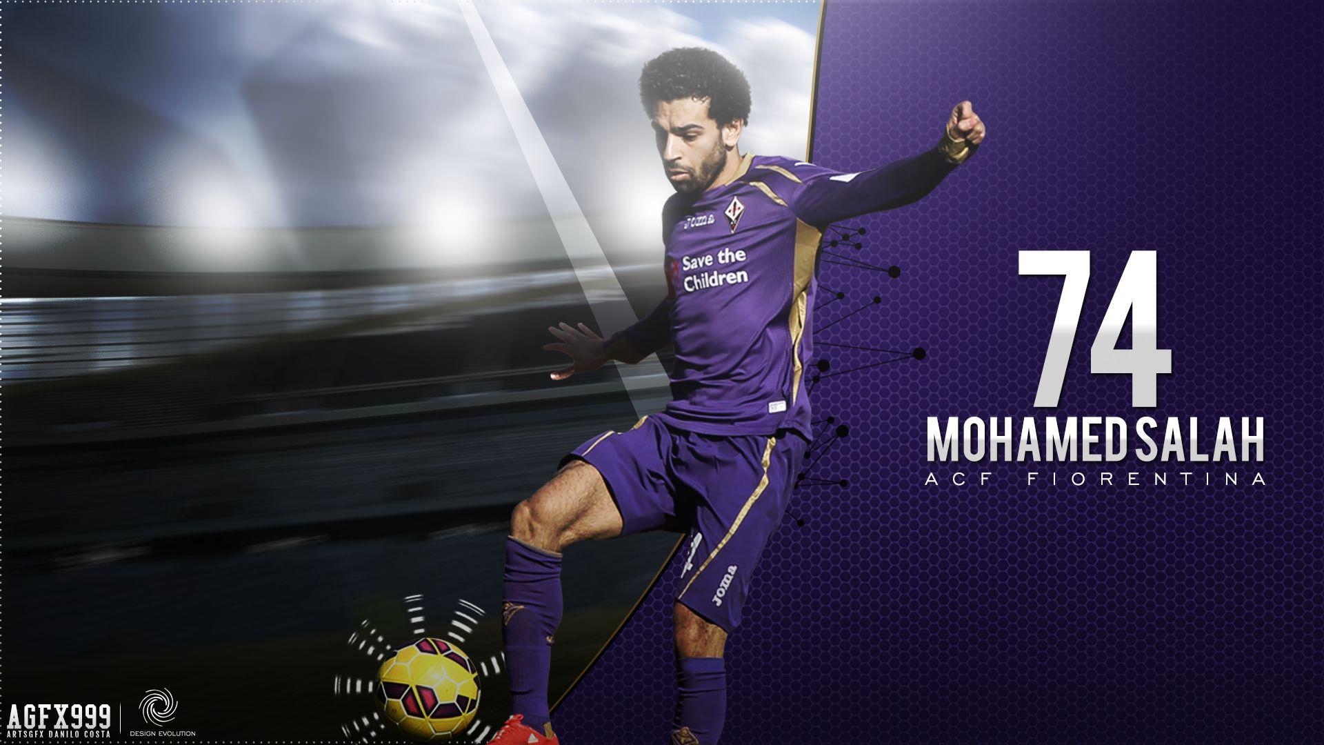 1920x1080 Mohamed Salah Fiorentina Wallpaper. Football Wallpaper HD, Desktop