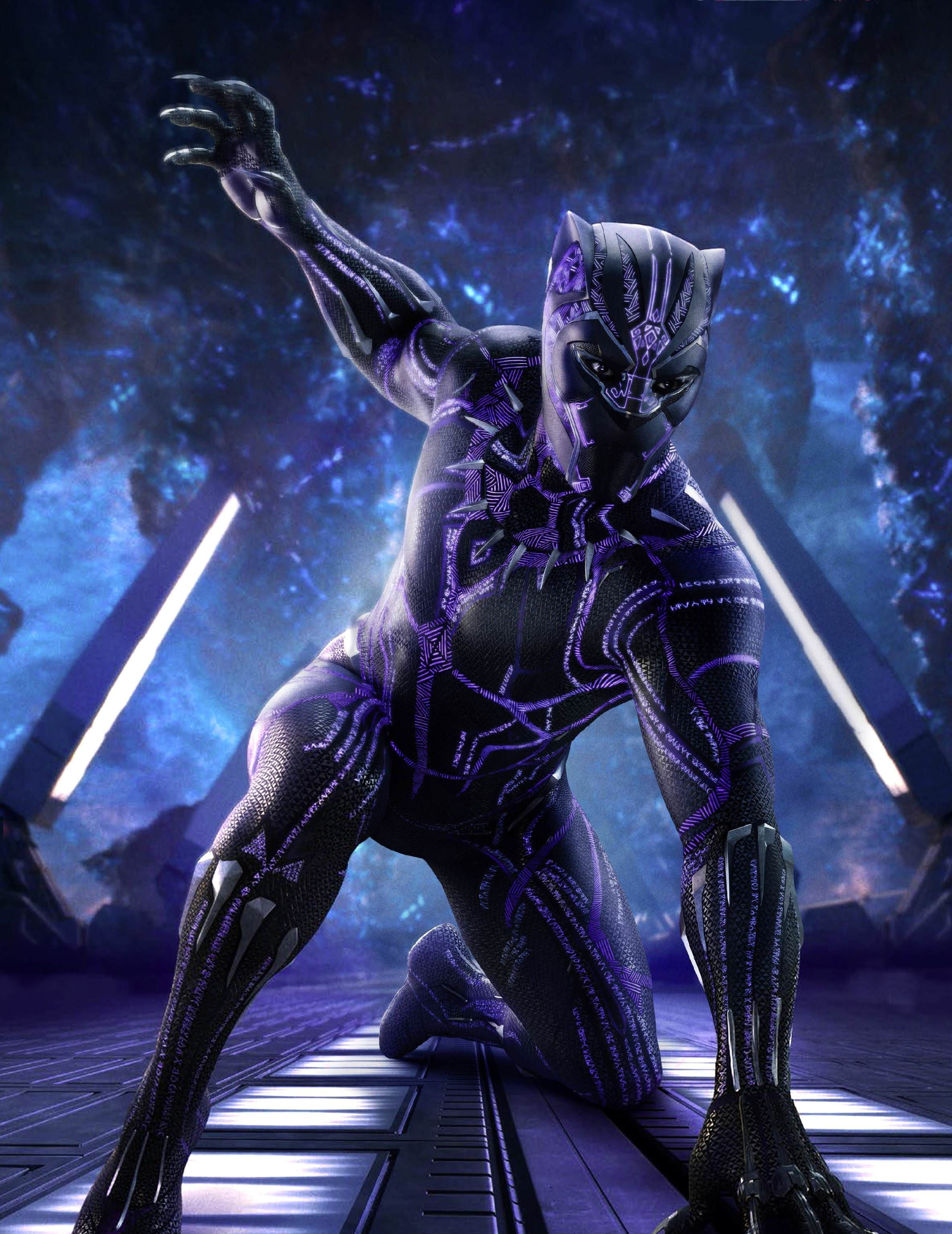 2370x3080 Free download TOP 90 Black Panther HD Wallpaper Download, Phone