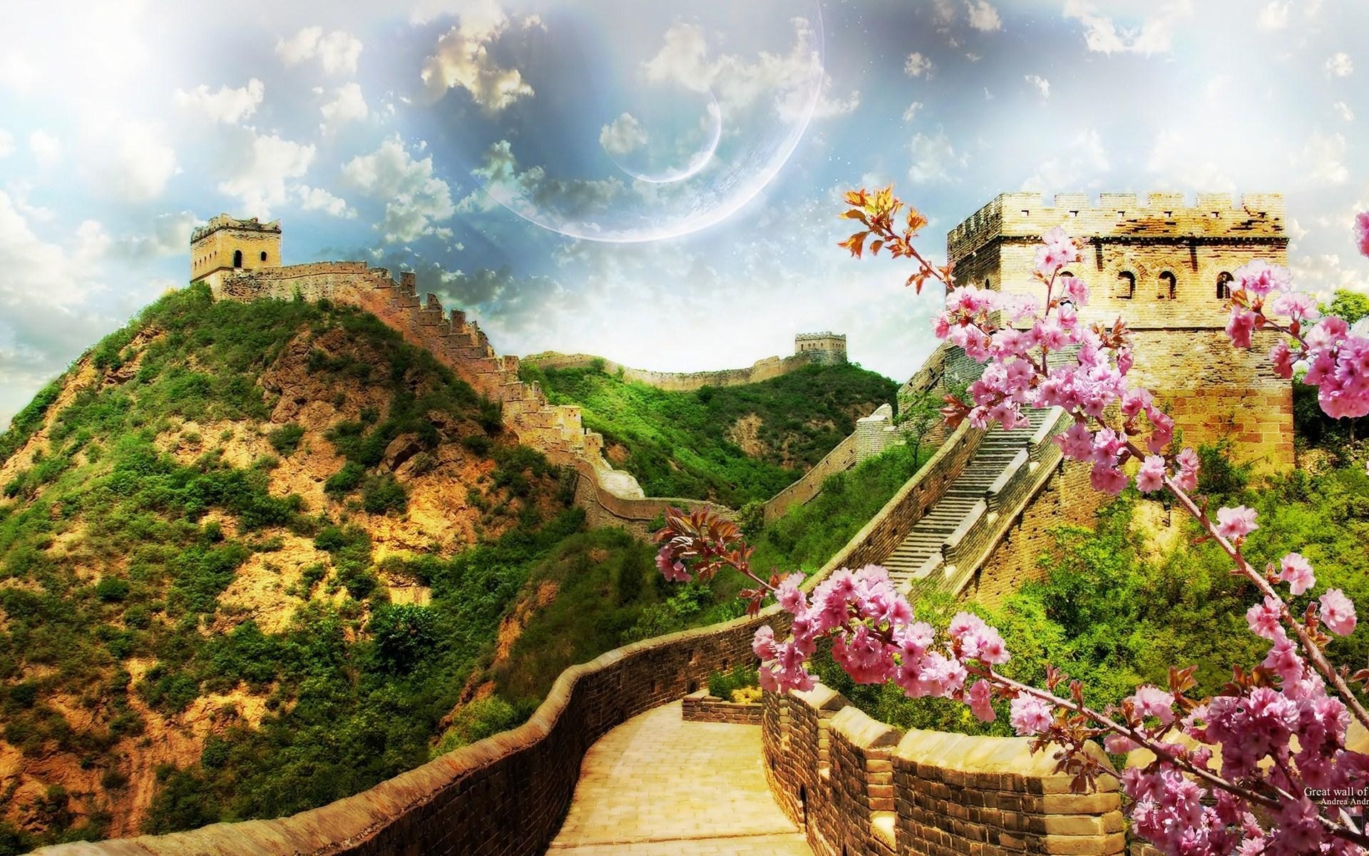 1920x1200 px great wall of china wallpaper: Wallpaper Collection, Desktop