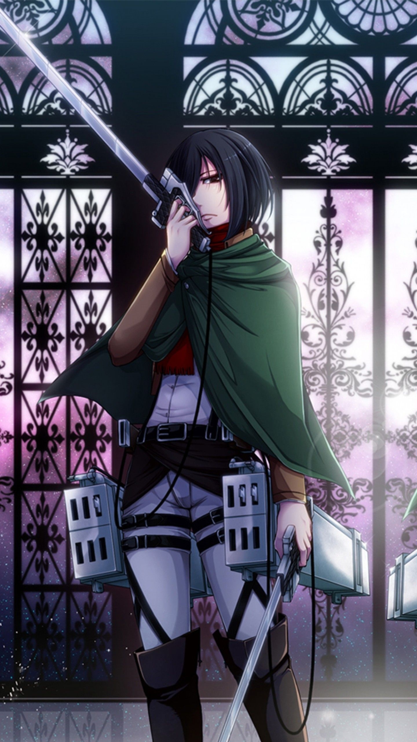 1440x2560 Mikasa Ackerman Wallpaper iPhone.wallpapertip.com, Phone