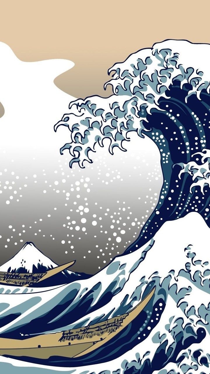 720x1280 The Great Wave Off Kanagawa Wallpaper 275008 Wave Off, Phone